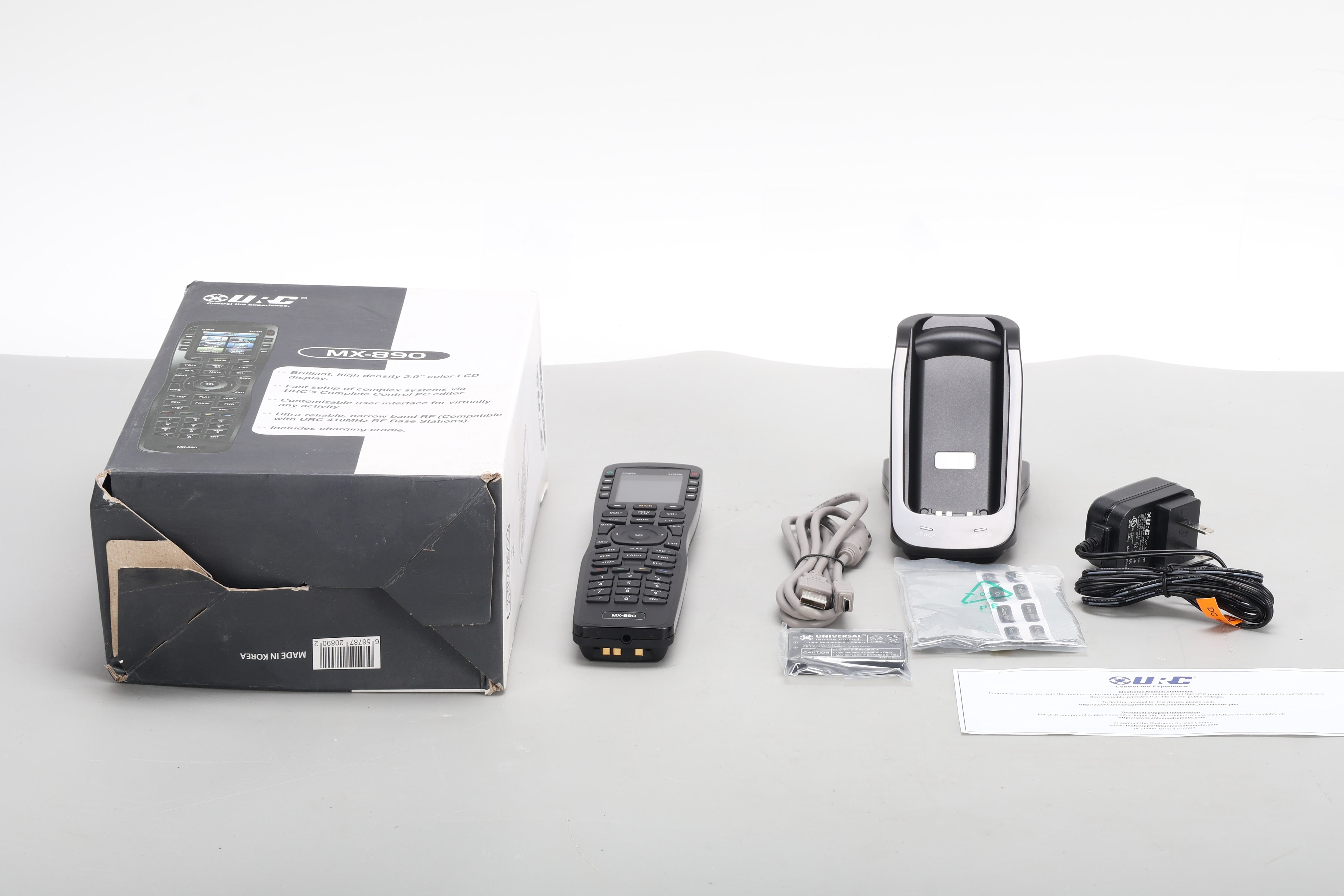 URC MX-890 Programmable Universal Remote Control - New Open Box – NTC Tech