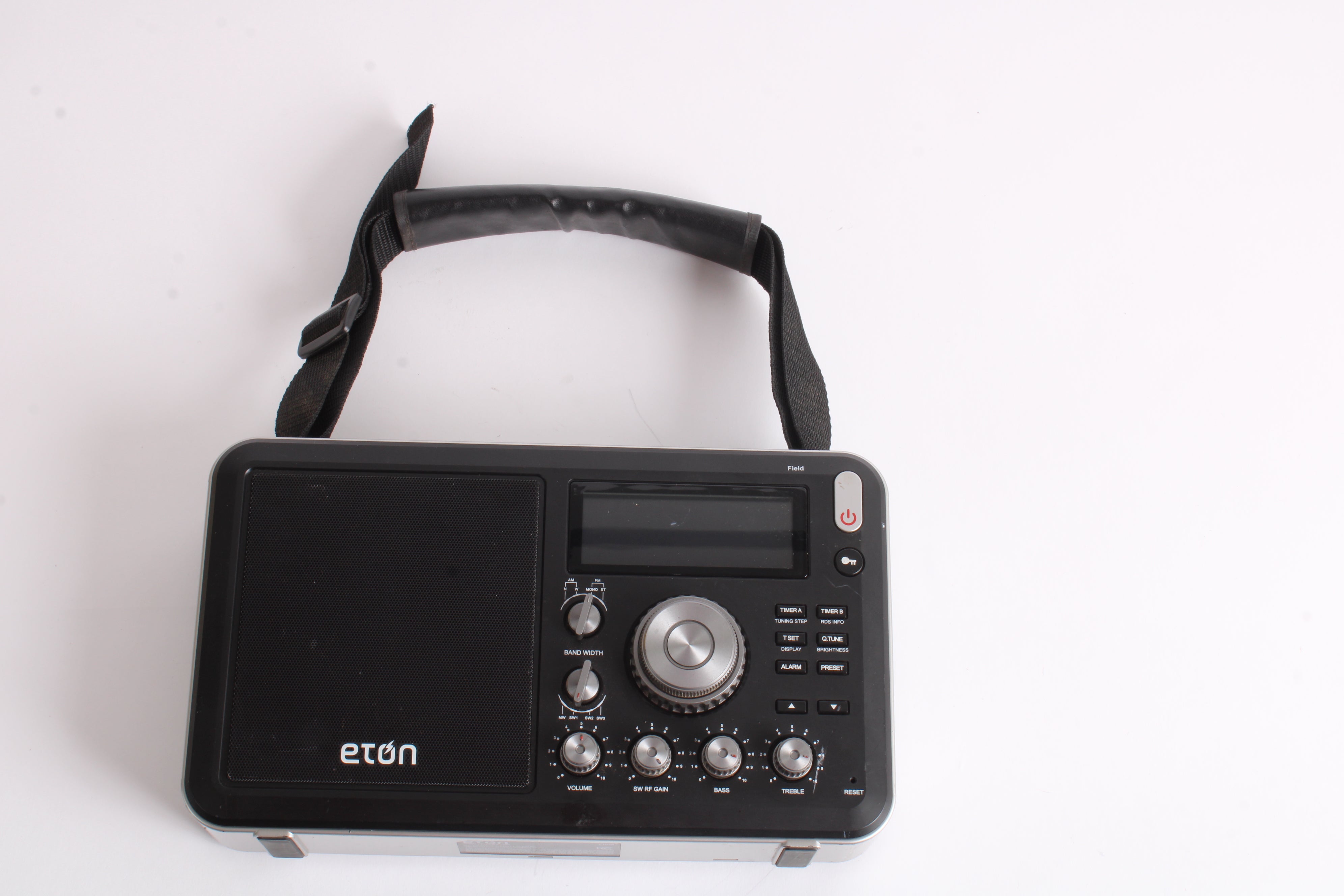 UTTASU Compact Portable Radio AM/FM/SW Bands 3W Large Speaker 1000mAh Rechargeable Battery Type-C Charging Superior Reception Lightweight Design For Travel Picnic Beach Use(Black