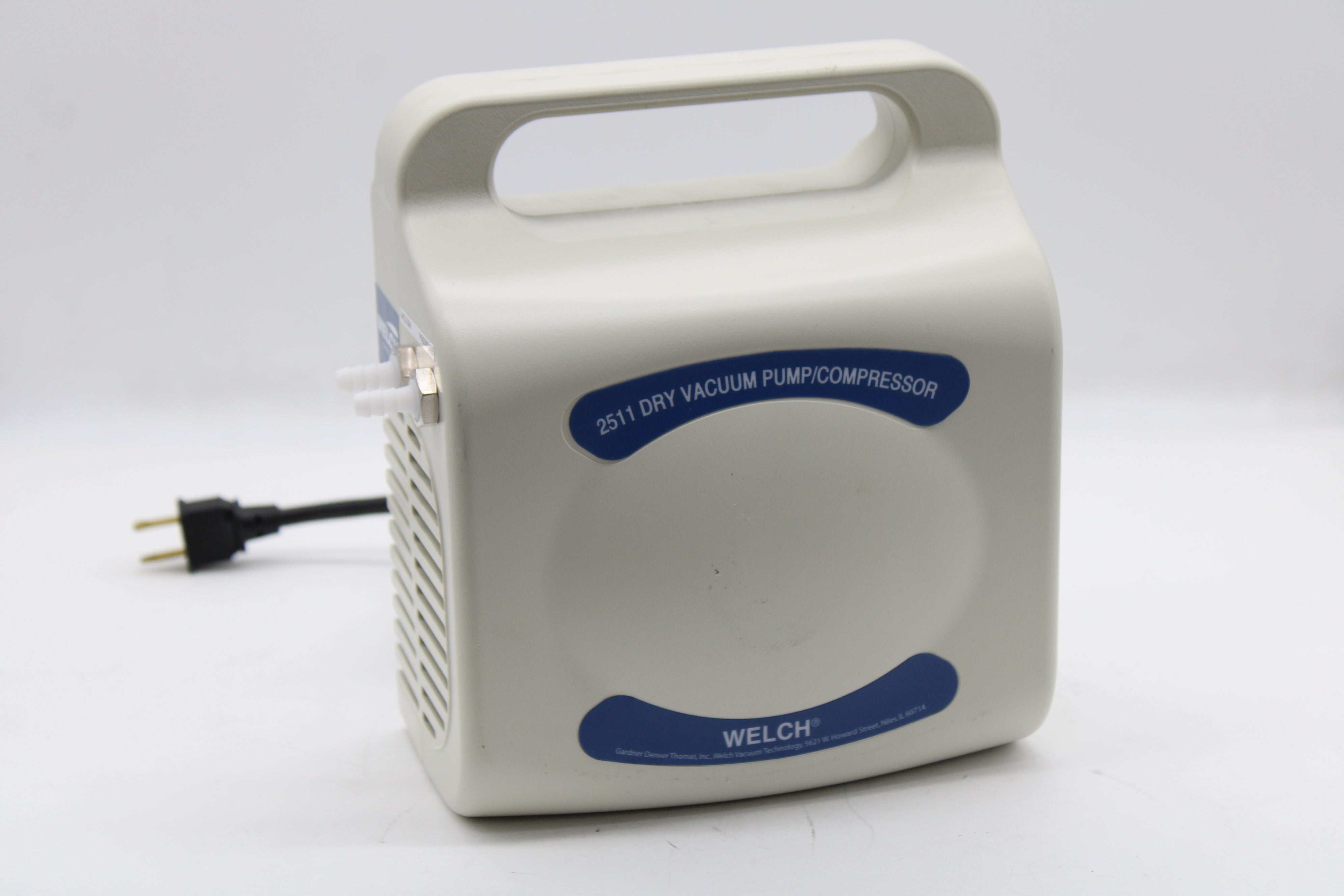 Welch 2511 2511B01 B Dry Vacuum Pump / Compressor NTC Tech