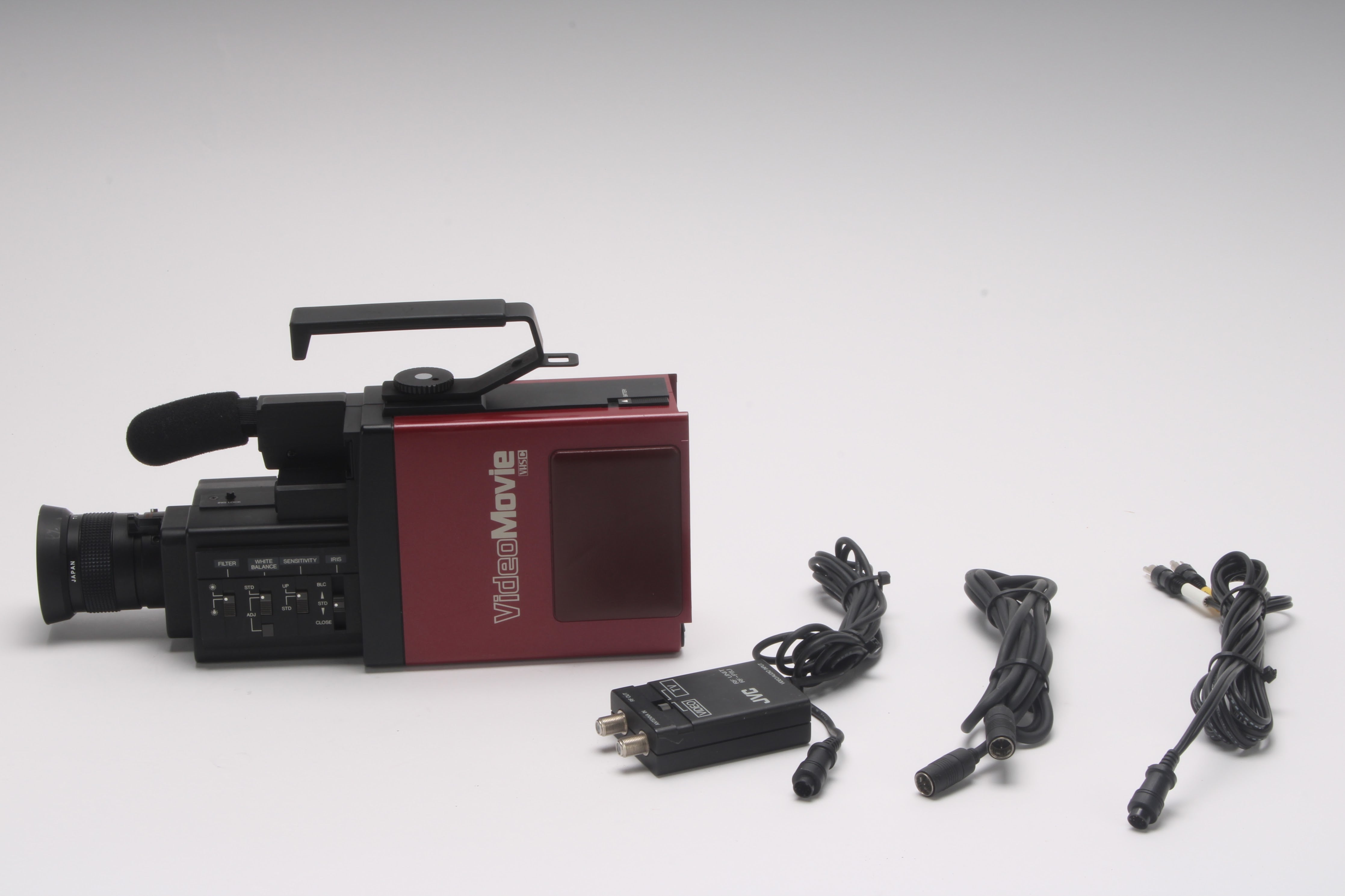 JVC GR-C1U Video Movie VHS C Camera W/ TV Zoom 8-48mm 1:1.2 Lens