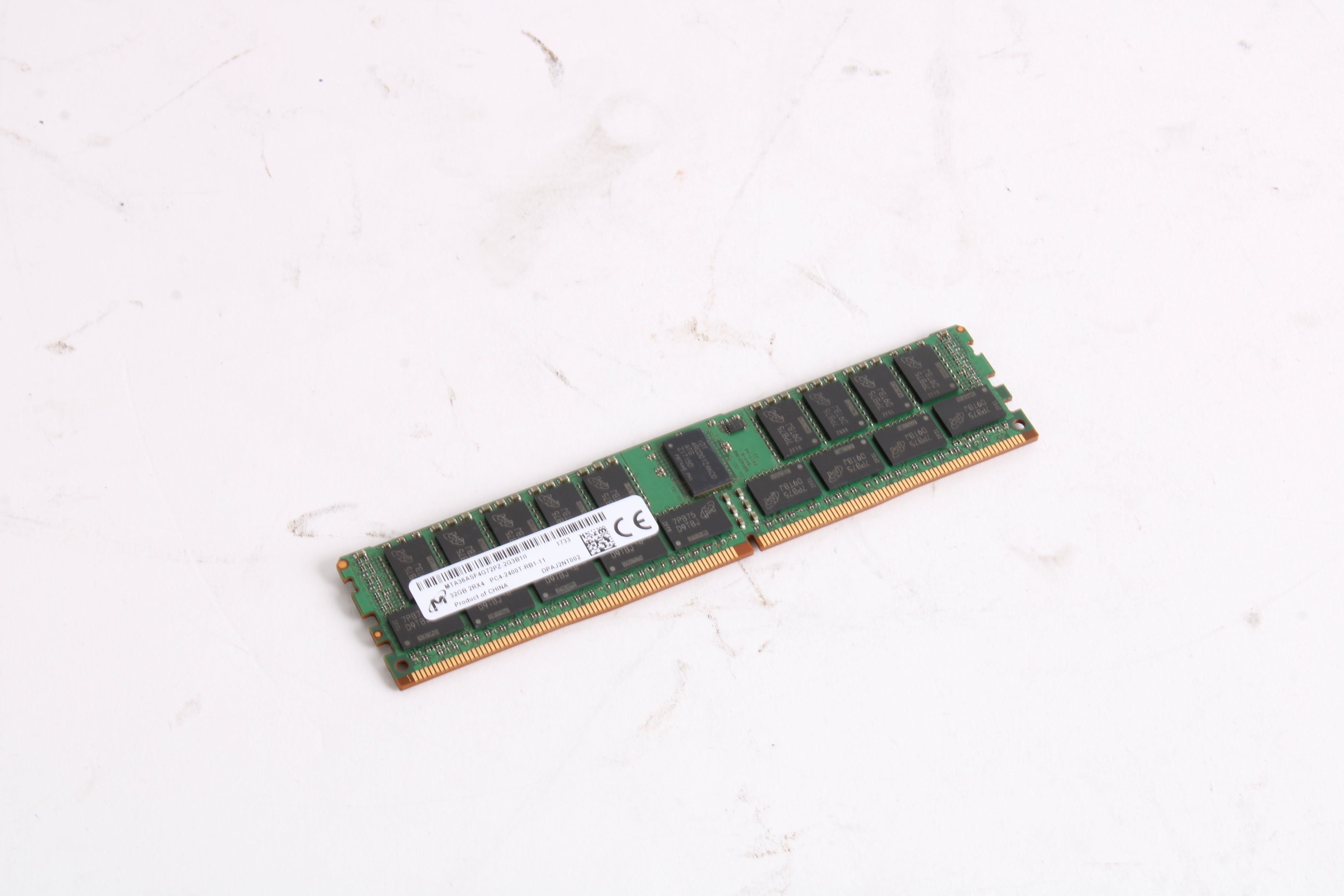 Micron 32GB DDR4 RDIMM Memory – 2Rx4 PC4-2133P (2133MHz) – ECC Registered, Lifetime Warranty - View #2
