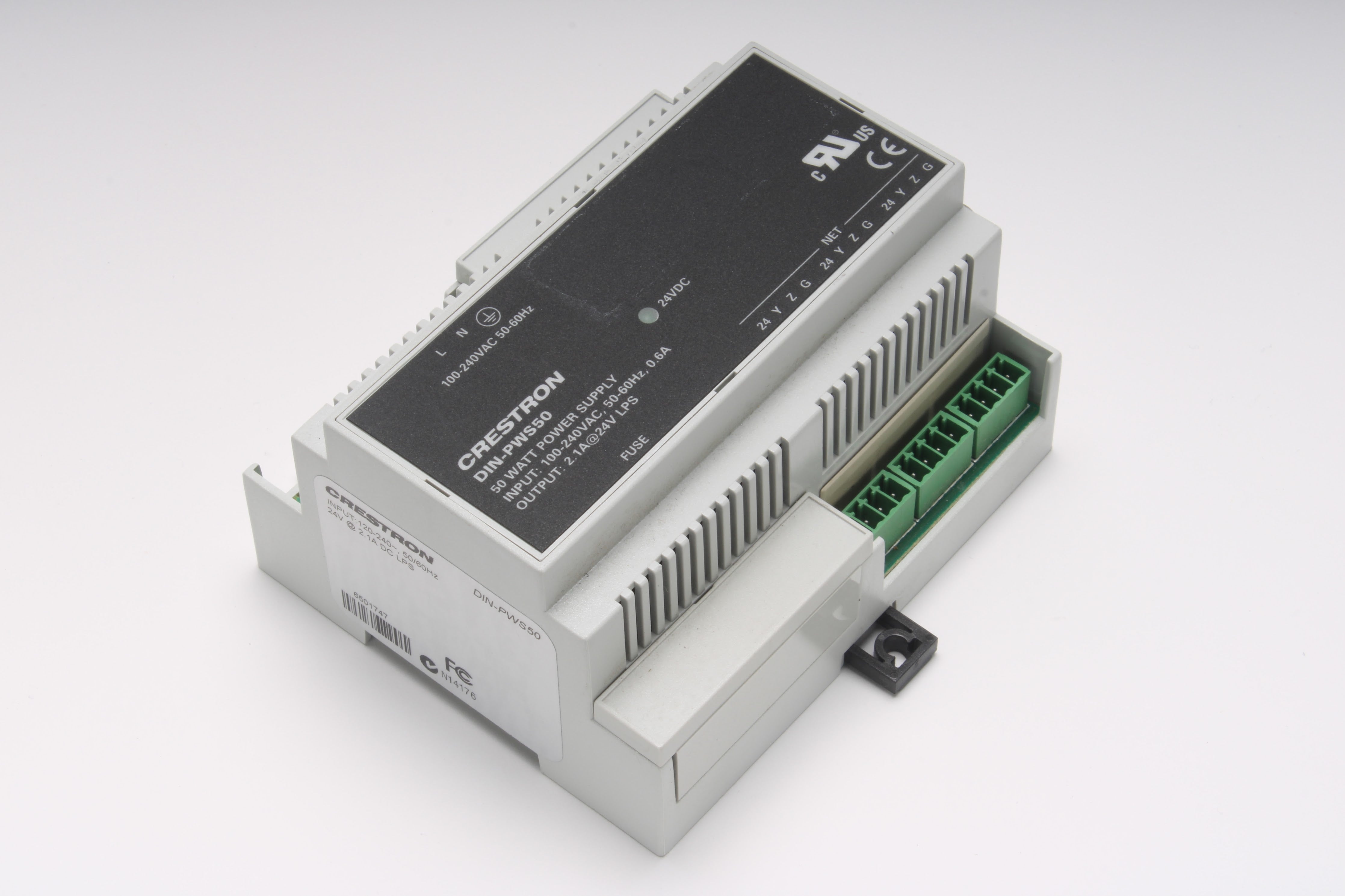 Alimentatore Crestron GLA-PWS50 Da Parete – Nuovo Con Scatola, 0.6A 240V (disponibili 3 Pezzi)