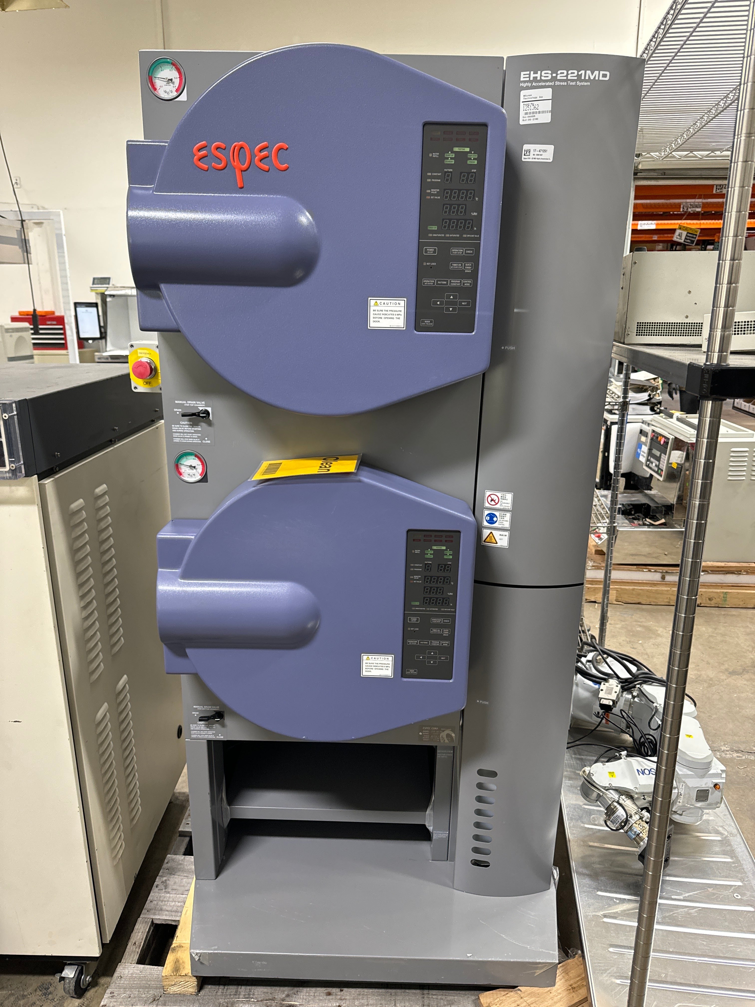 Espec EHS221MD Highly Accelerated Stress Test System (HAST Chamber
