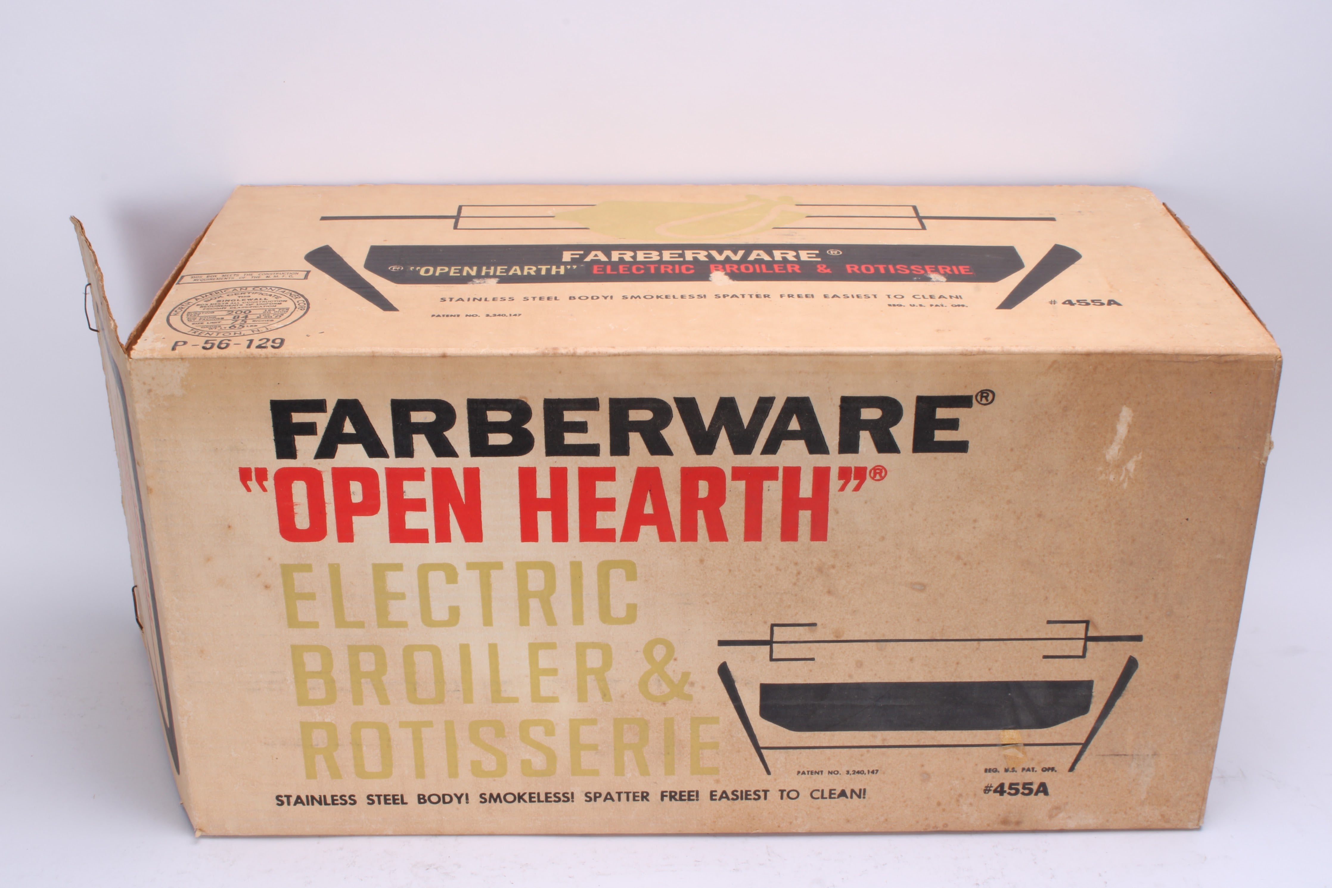 Replacement Power Cord For Farberware Open Hearth Broiler Rotisserie Models 400, 440, 441, 450