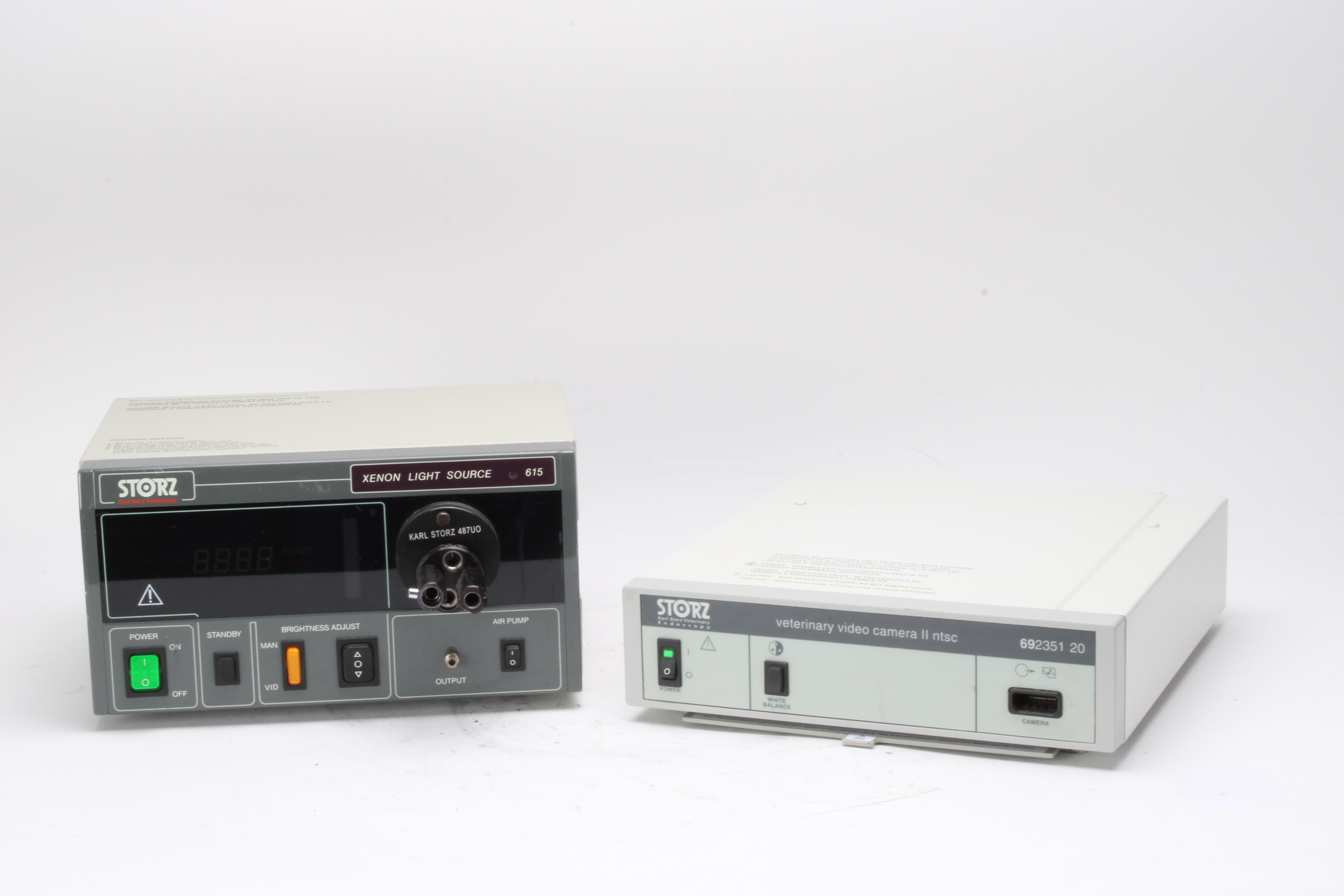 Karl Storz 692351 20 Veterinary Camera Unit With 615C Xenon Light Sour