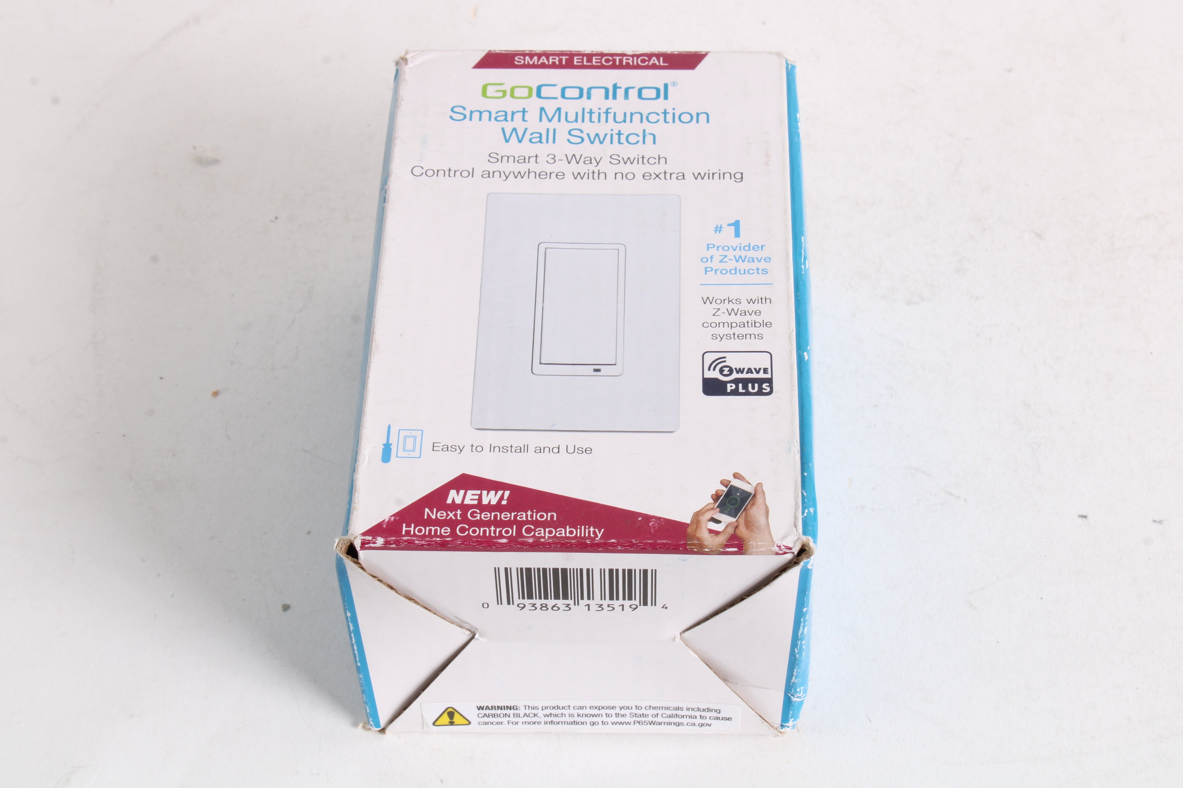 GoControl WT00Z5-1 Smart Multifunction Wall Switch 093863135194 New Op ...