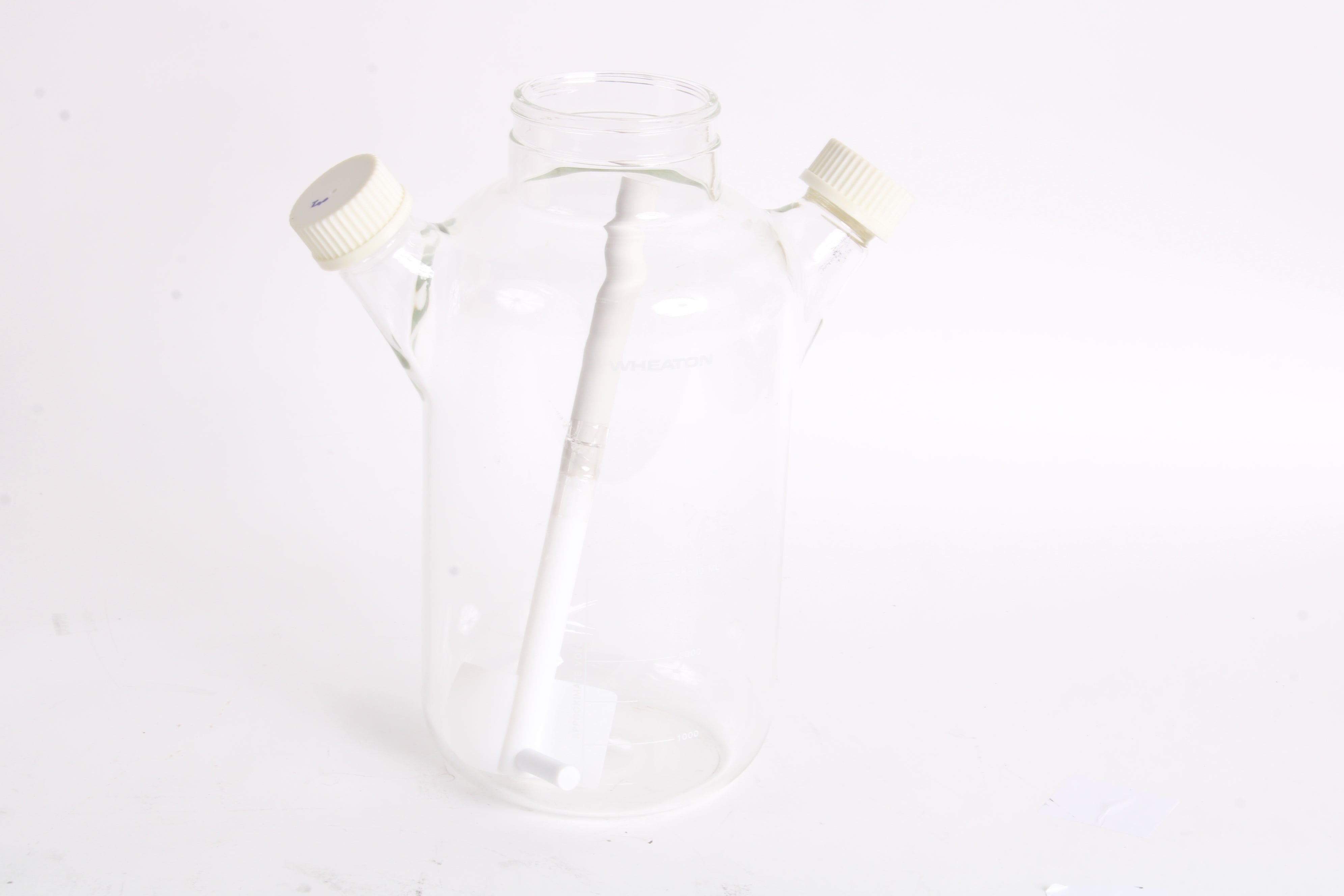 Wheaton 356887 Celstir 3000mL Glass Spinner Flask No Cap NTC Tech