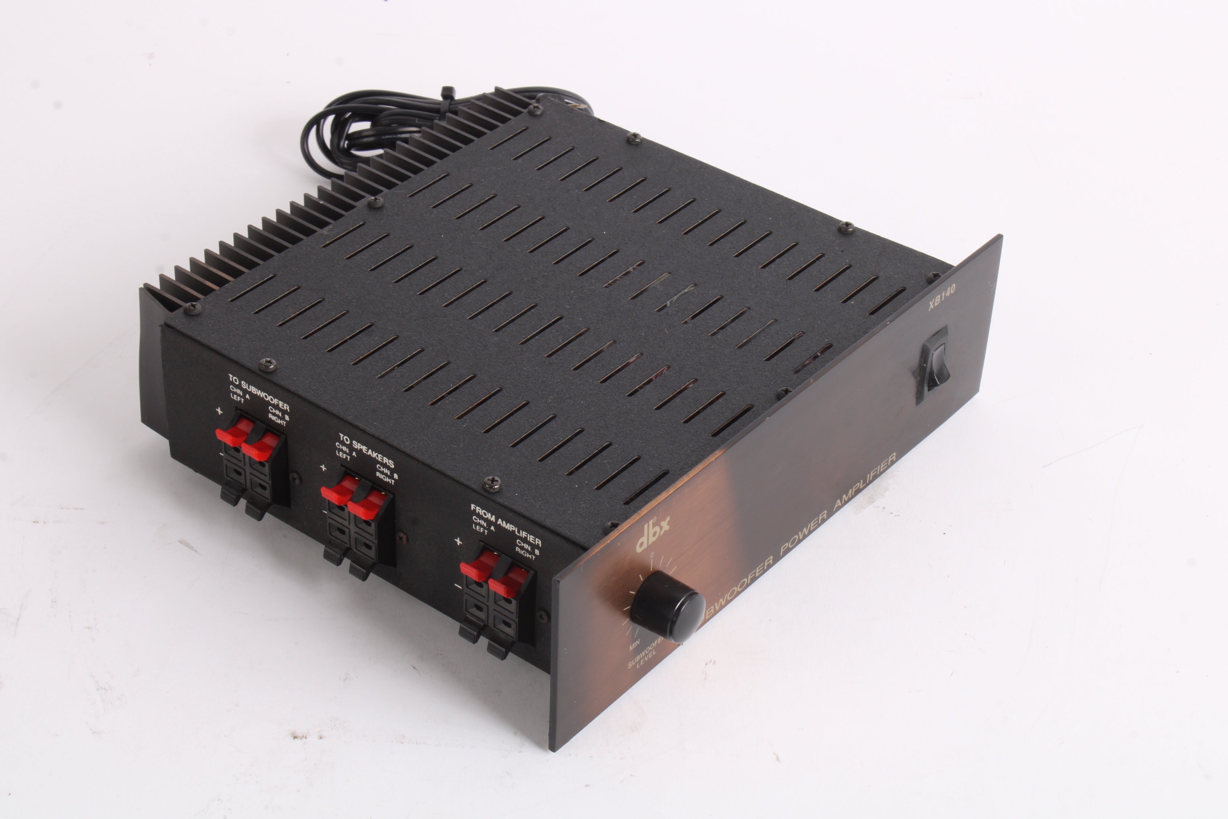 DBX XB140 Subwoofer Power Amplifier Fair Condition NTC Tech