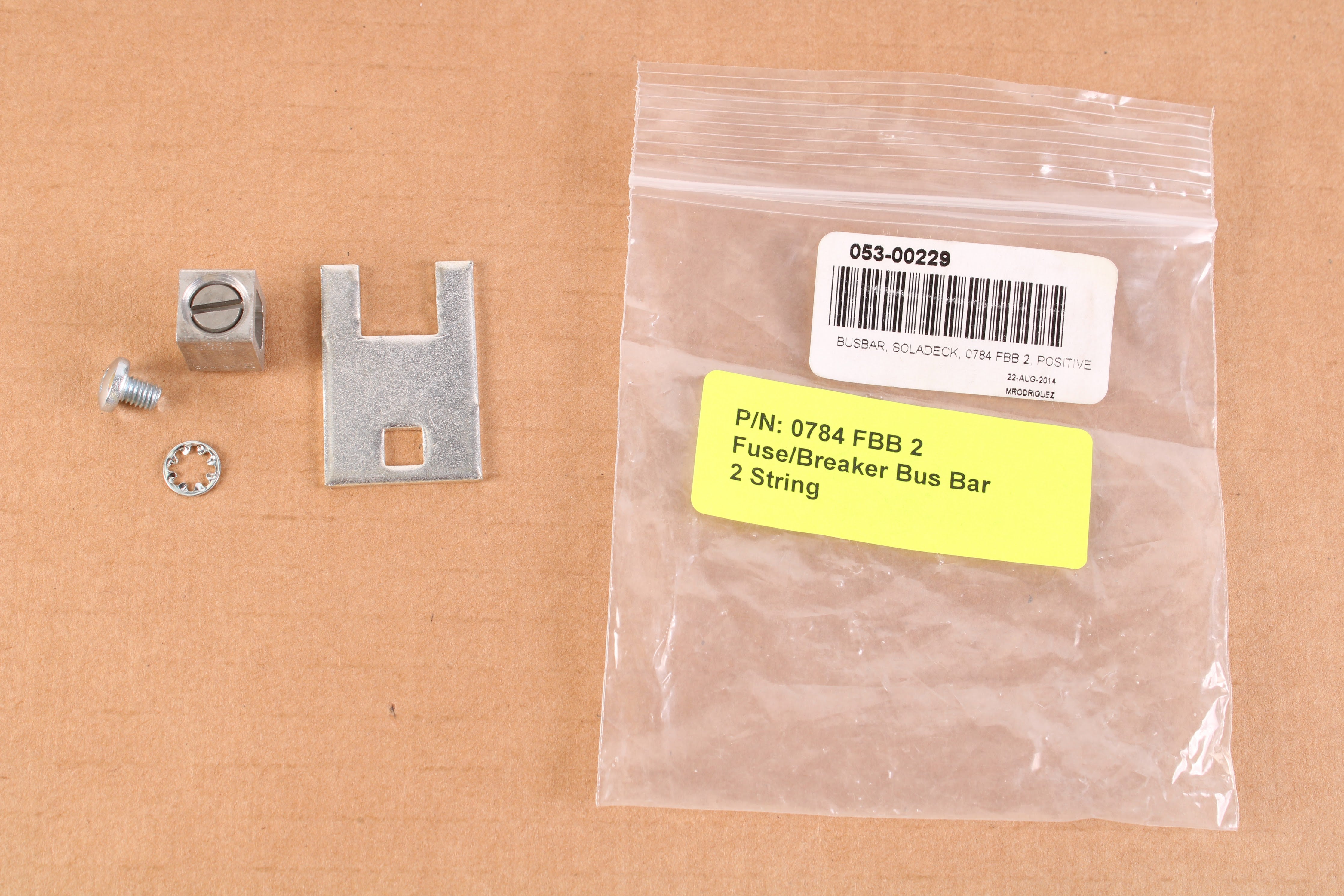 SolaDeck 0784FBB2 Fuse / Breaker Bus Bar 2 String NEW NTC Tech