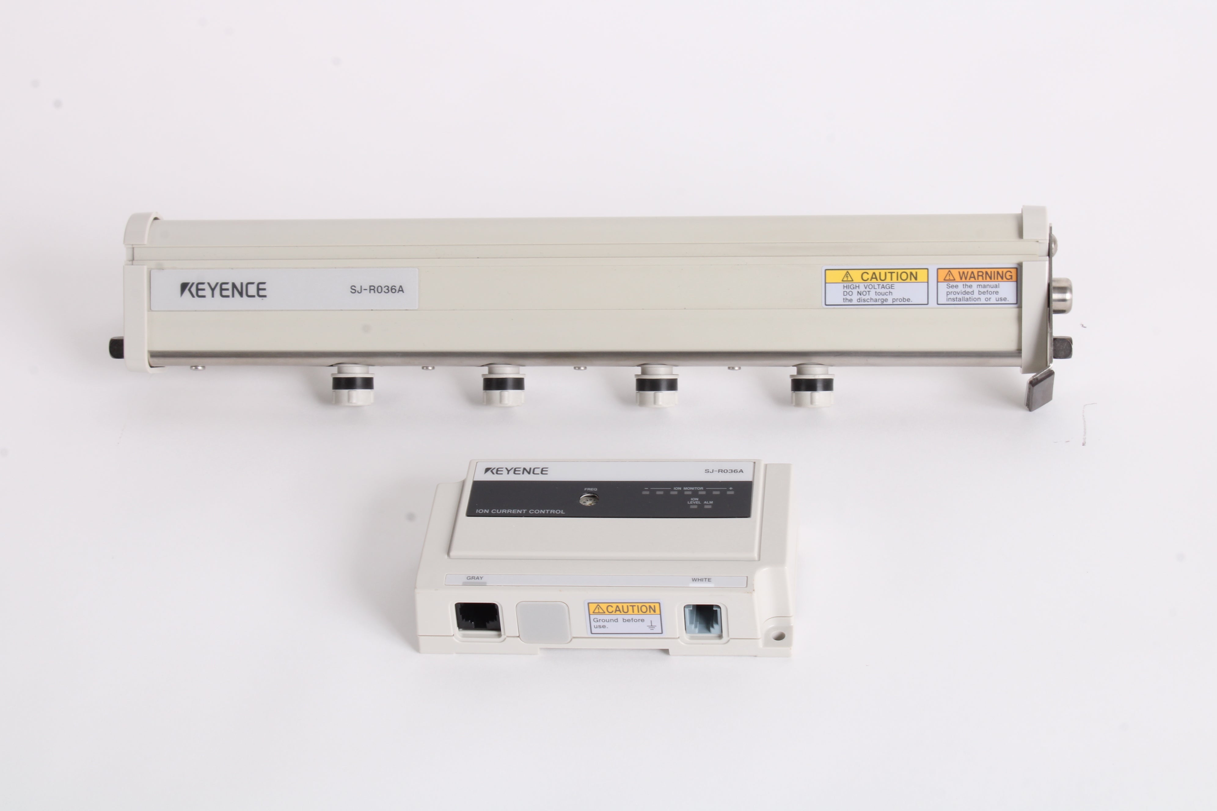 Keyence SJR036A Ionizer Bar and Control Unit NTC Tech