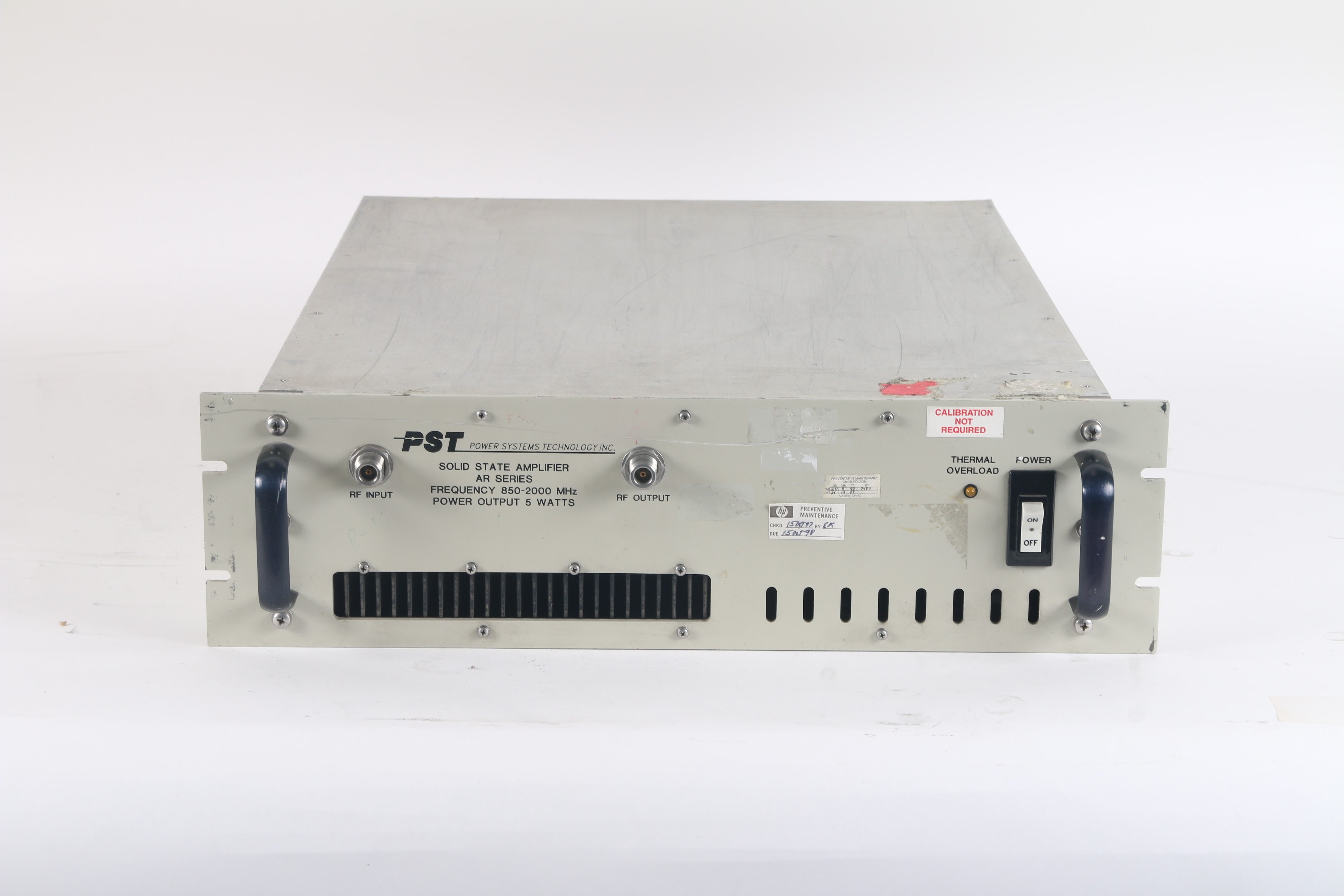 1x Comtech PST AR85729 5 5759A 850 2000MHz Solid State Amplifier Fai 1x-comtech-pst-ar85729-5-5759a-850-2000mhz-solid-state-amplifier-fai