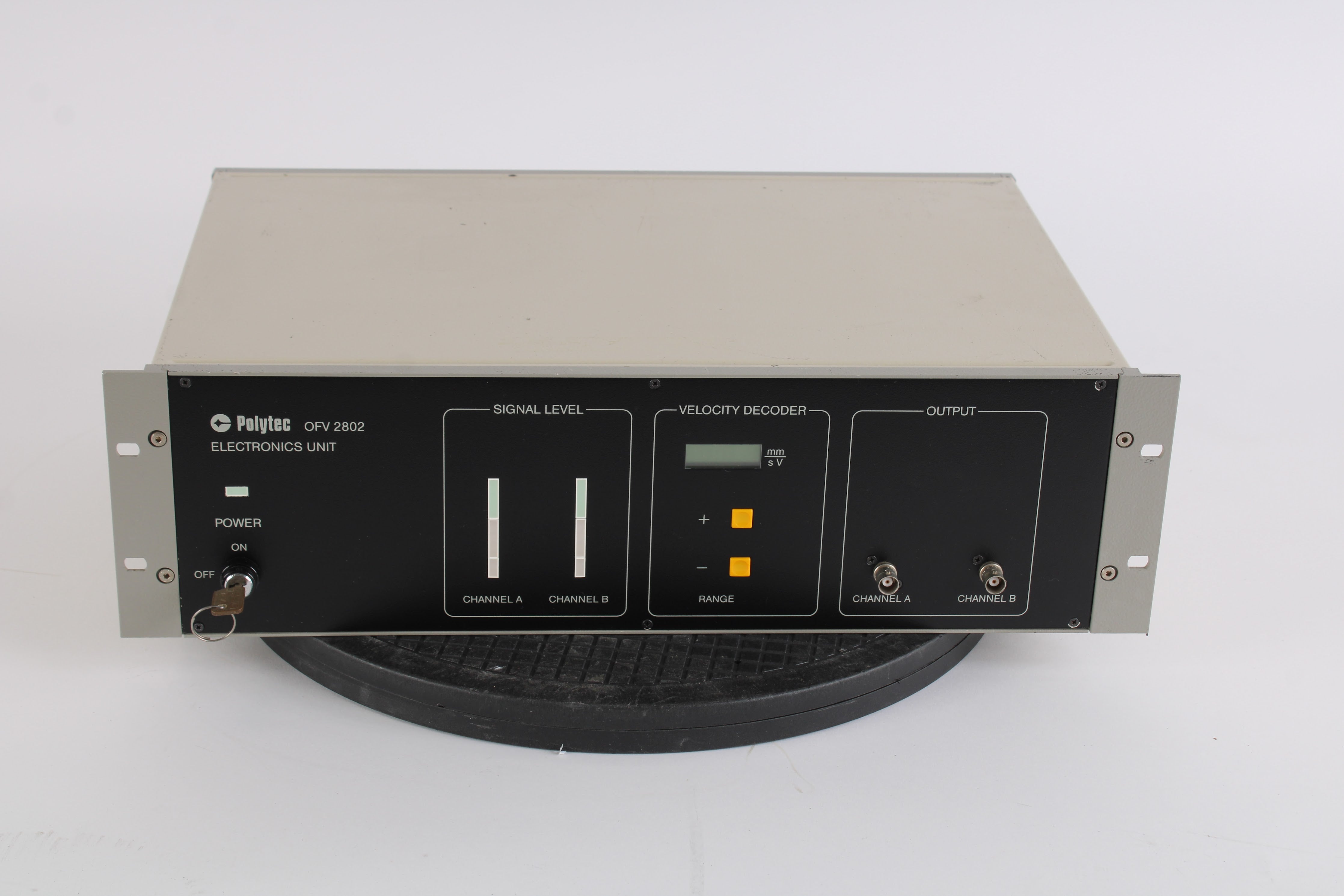 Polytec Fiber OFV2802 Interferometer Laser Doppler Vibrometer W/ Power