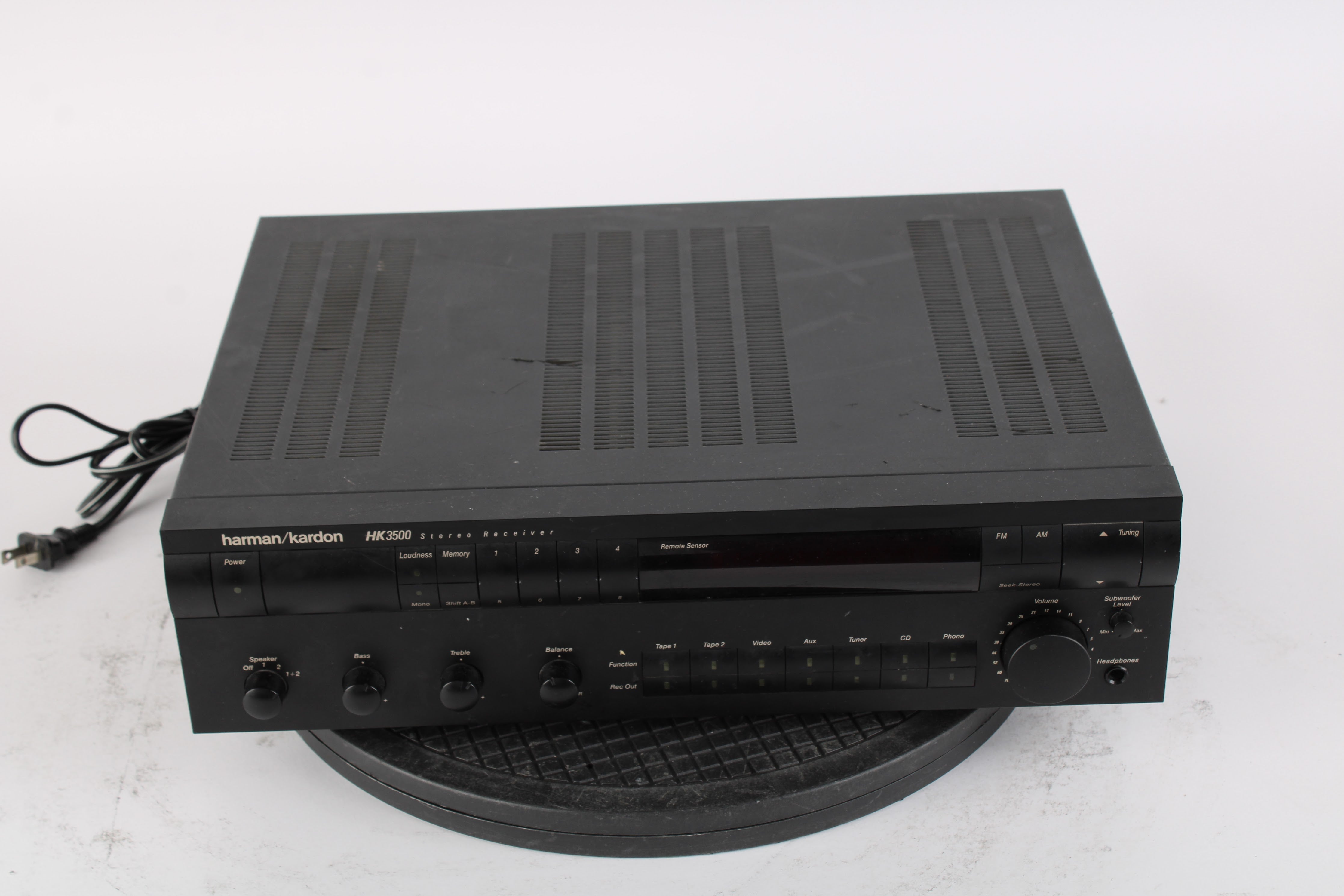 Harman / Kardon HK3500 Black Stereo Receiver NTC Tech