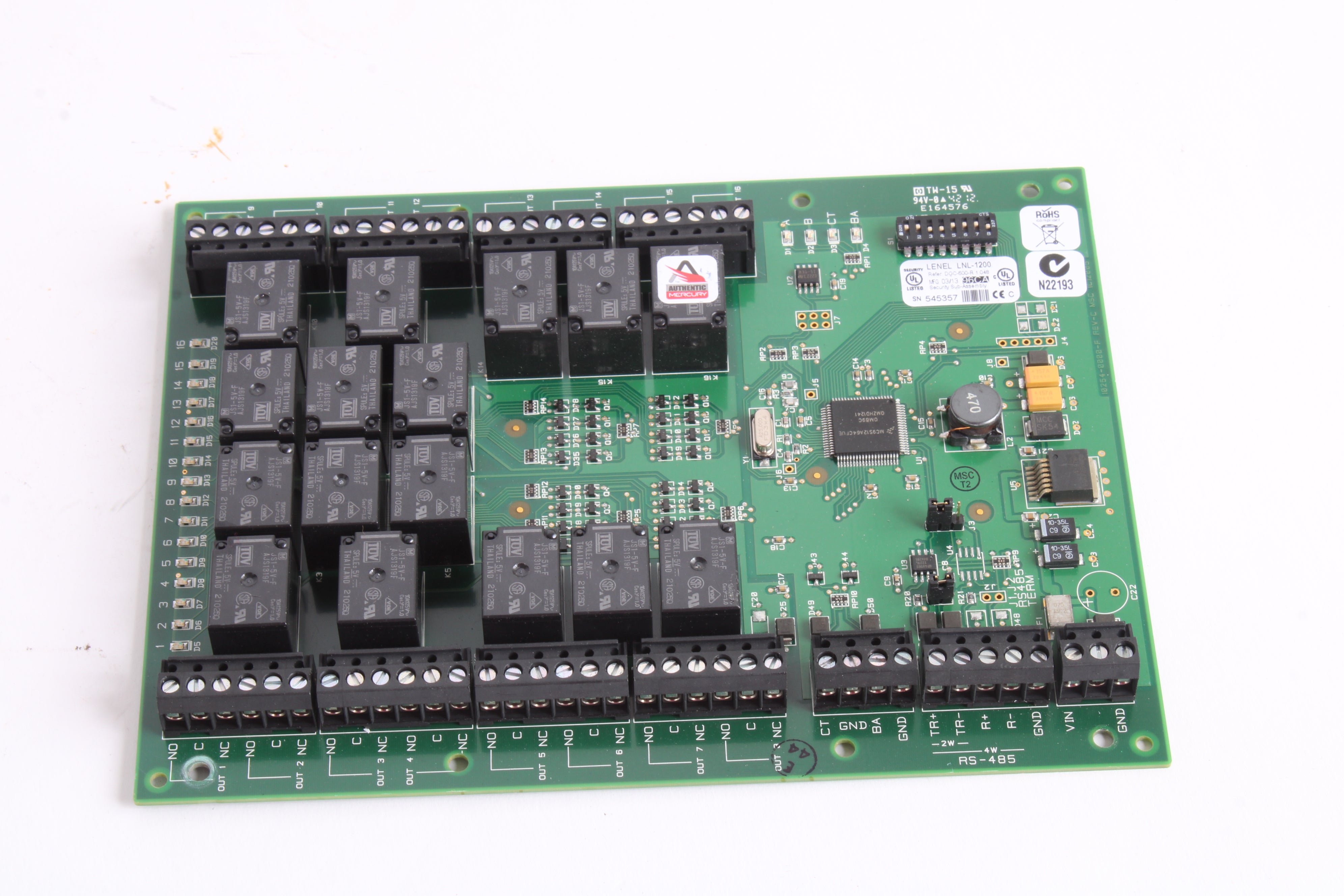 Lenel LNL1200 Dual Access Control Board Module NTC Tech