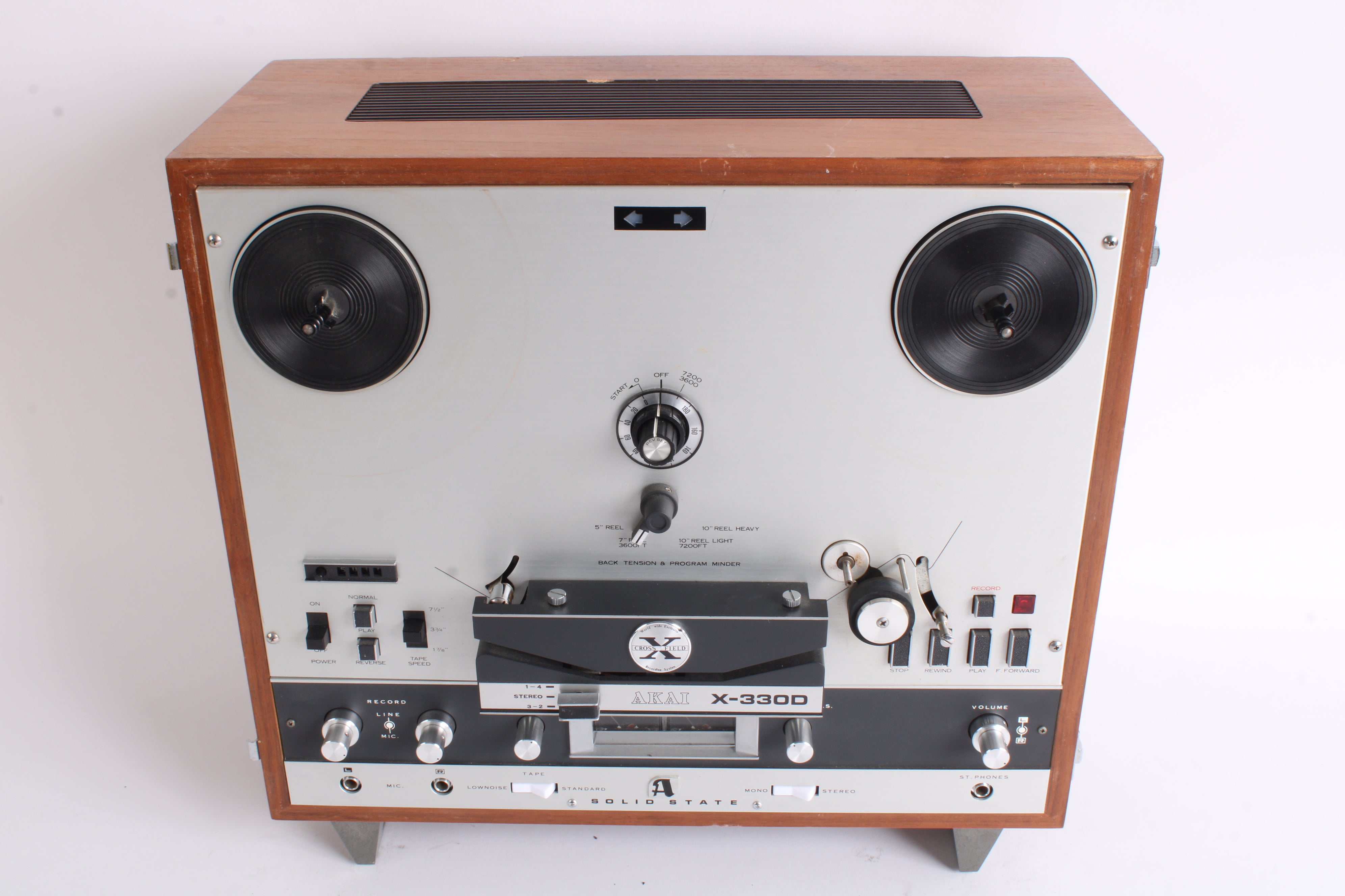 Akai X-330D X-330 Reel to Reel Tape Deck - Vintage Audiophile