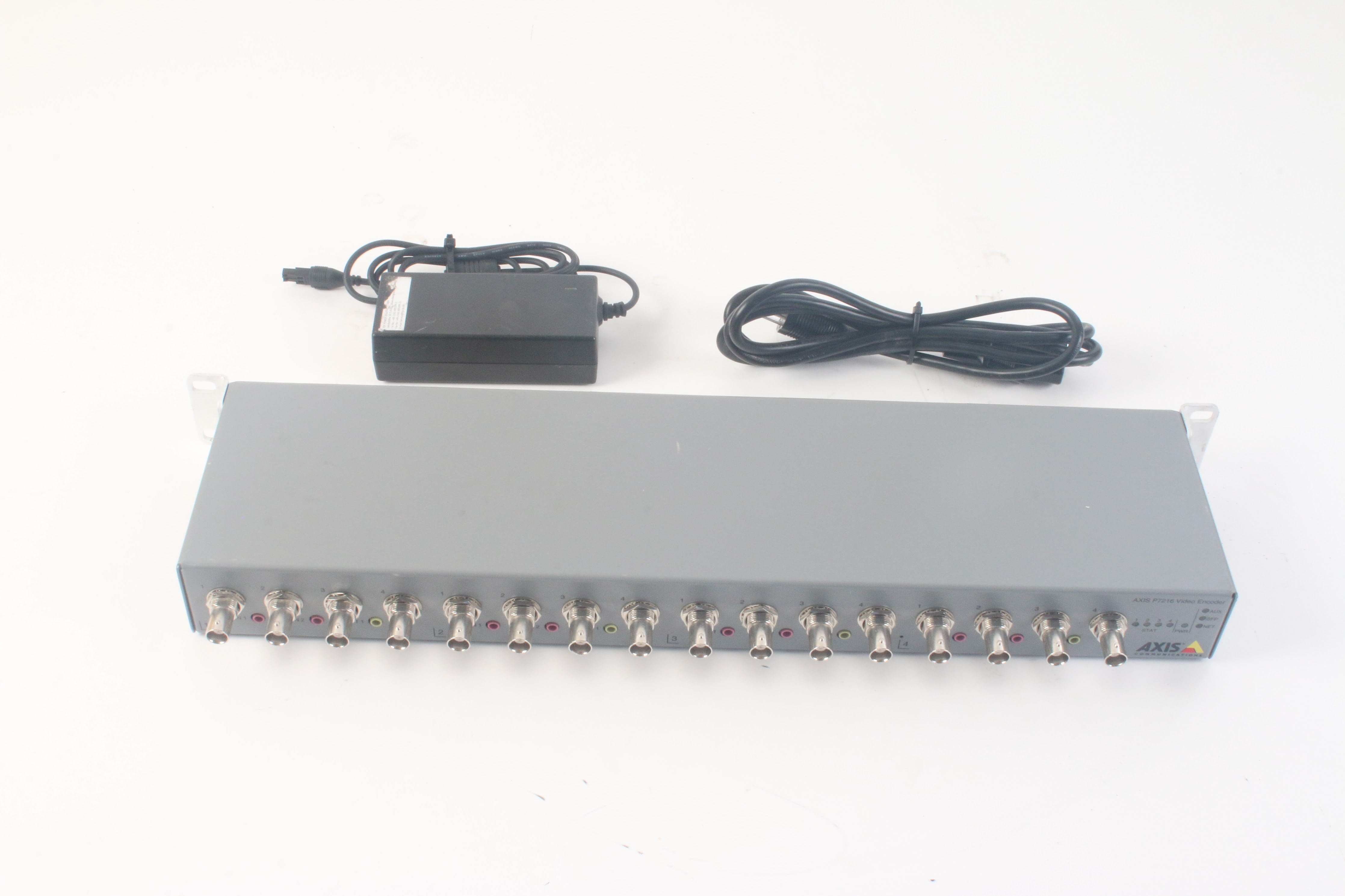 Axis P7216 16Channel Video Encoder 054200103 W/ Power Supply, and P