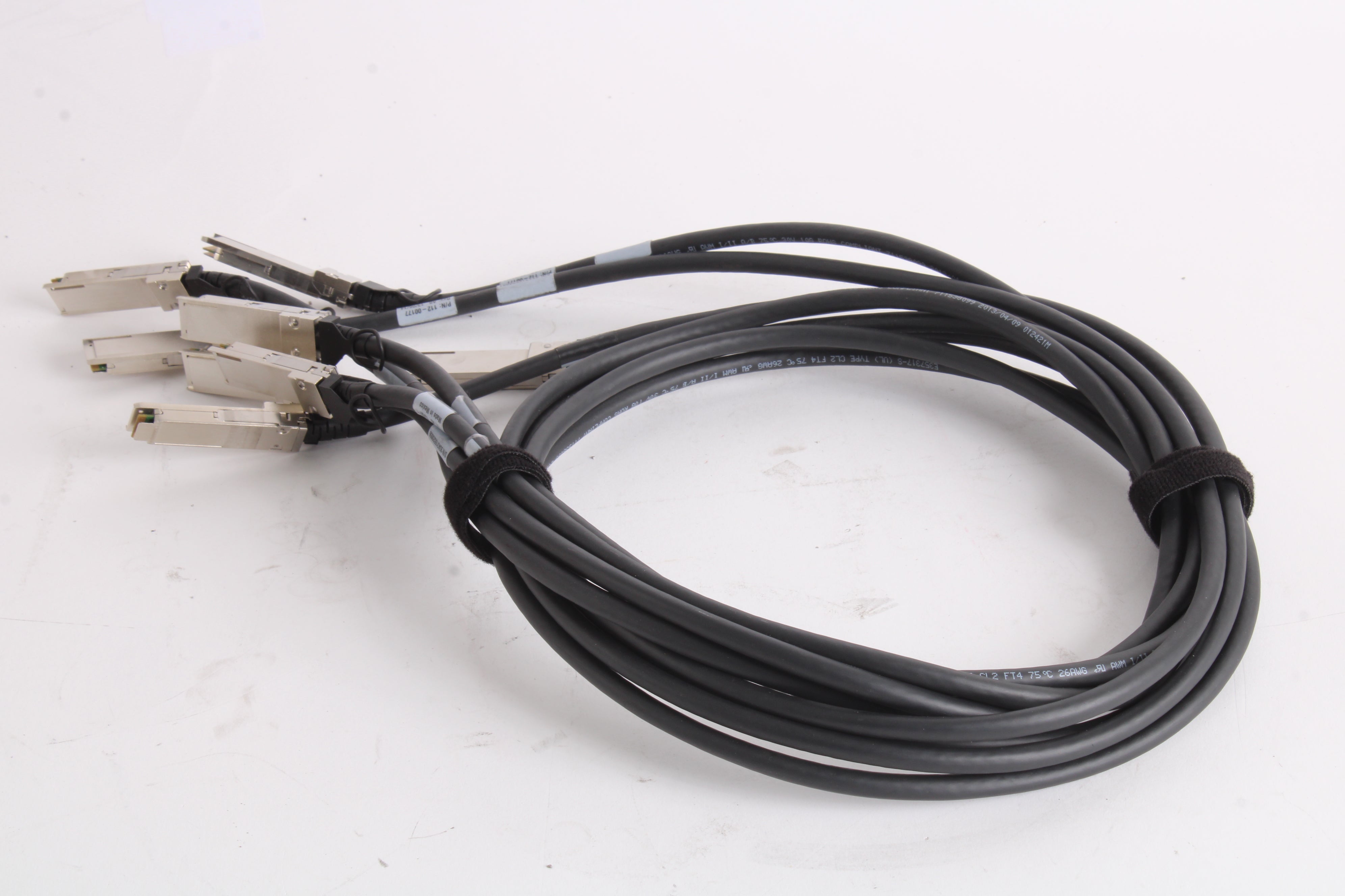 NETAPP X6558R6 11200177 2M QSFPQSFP SAS Cable Lot of 4 NTC Tech