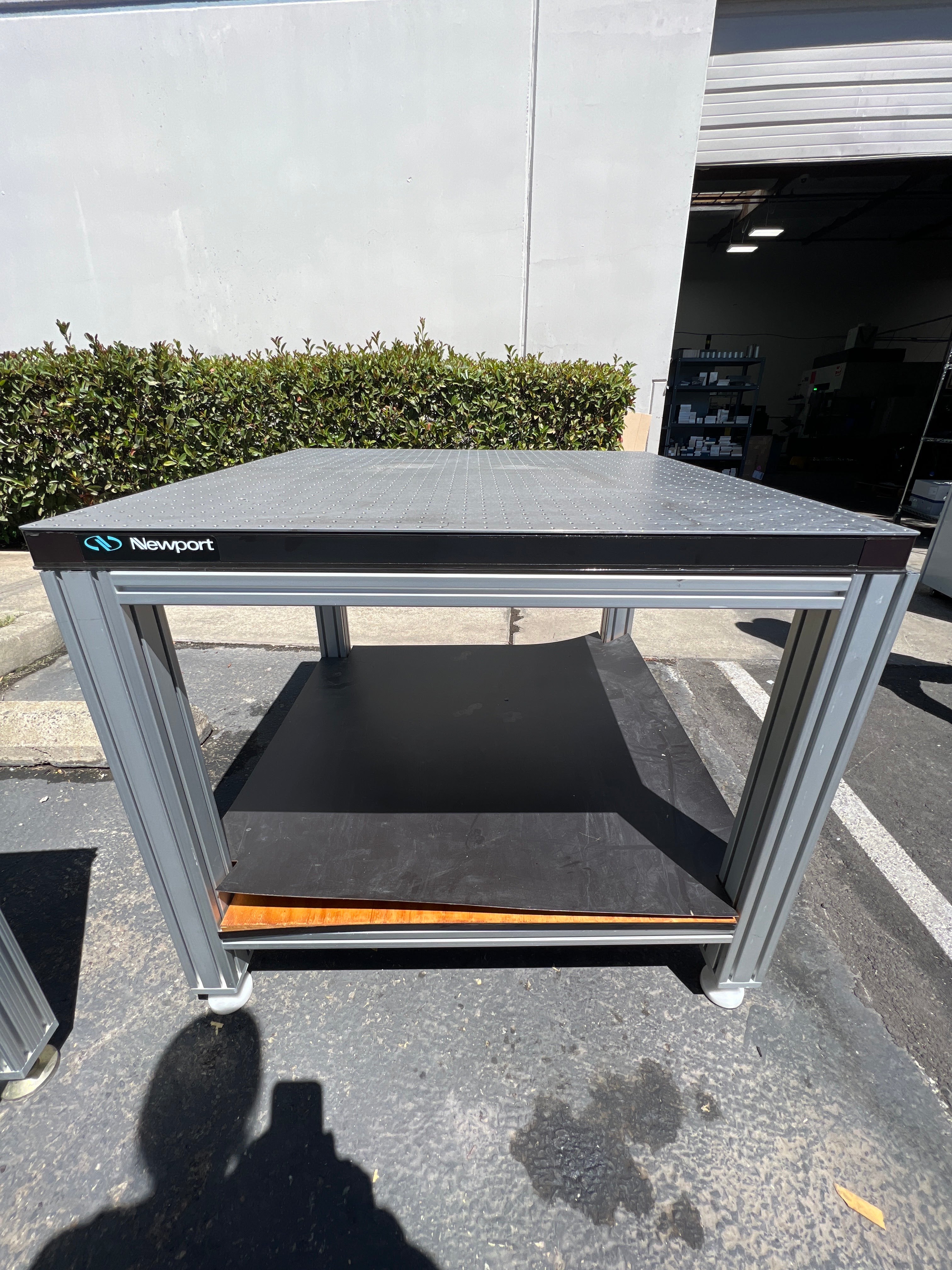 Newport Optical Breadboard Table Top W/ Base M6 1000x1000mm 39"x39"x2