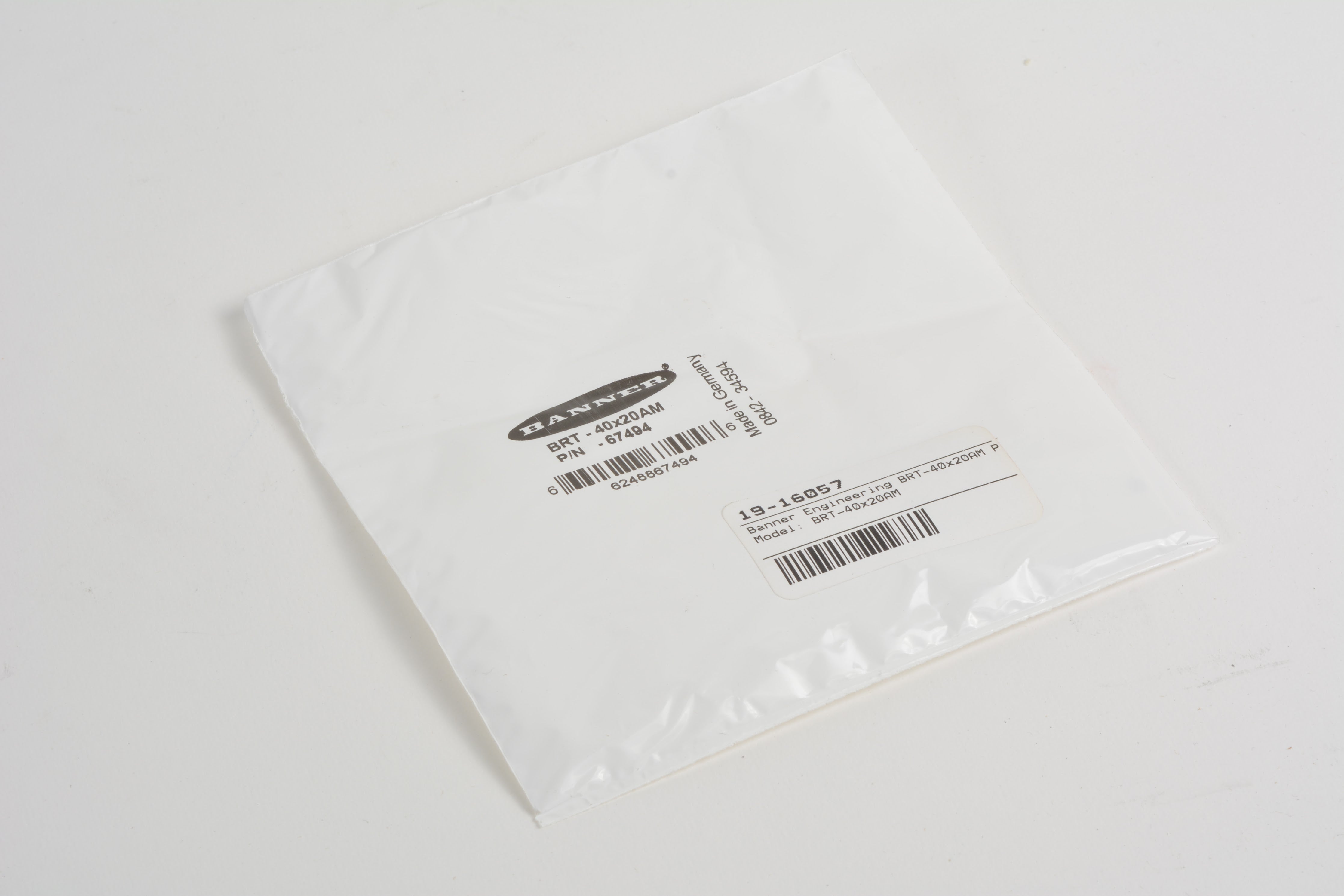 Banner Engineering BRT40x20AM Photoelectric Sensor Reflector New