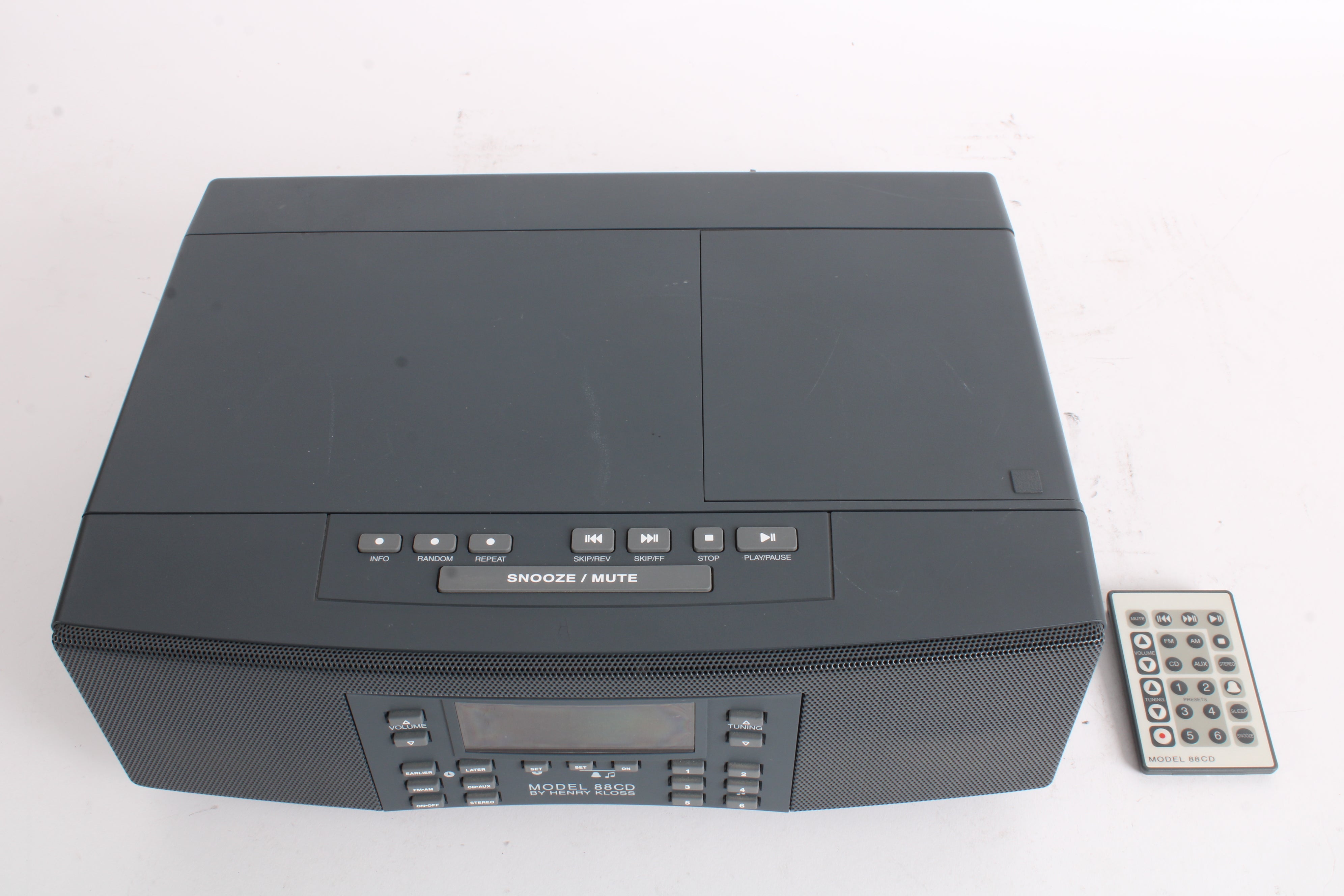 Henry Kloss 88CD Radio CD Player With Remote Controller – NTC Tech