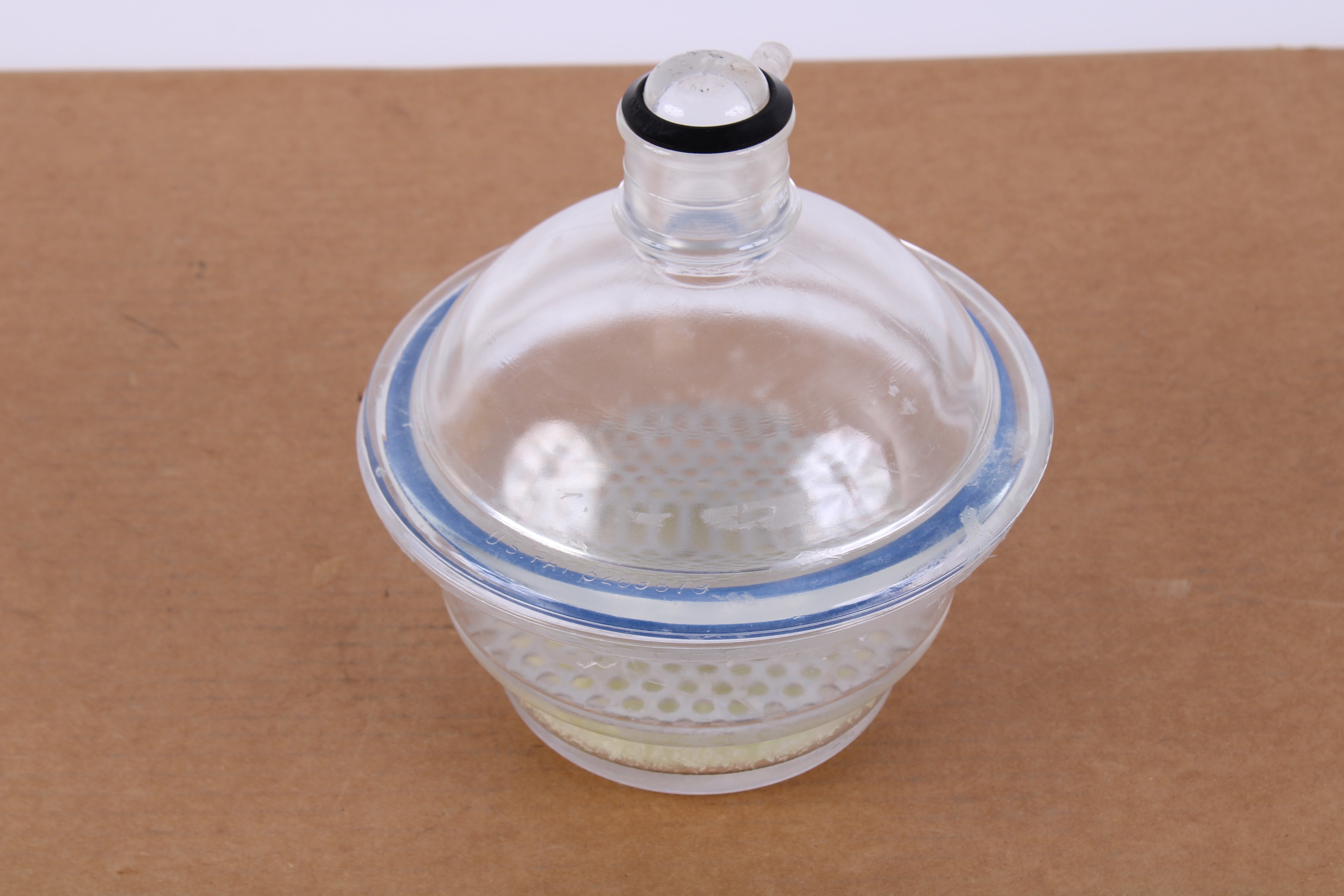 Wheaton Dry Seal Vacuum Desiccator 150mm W/ ORing Fair Condition