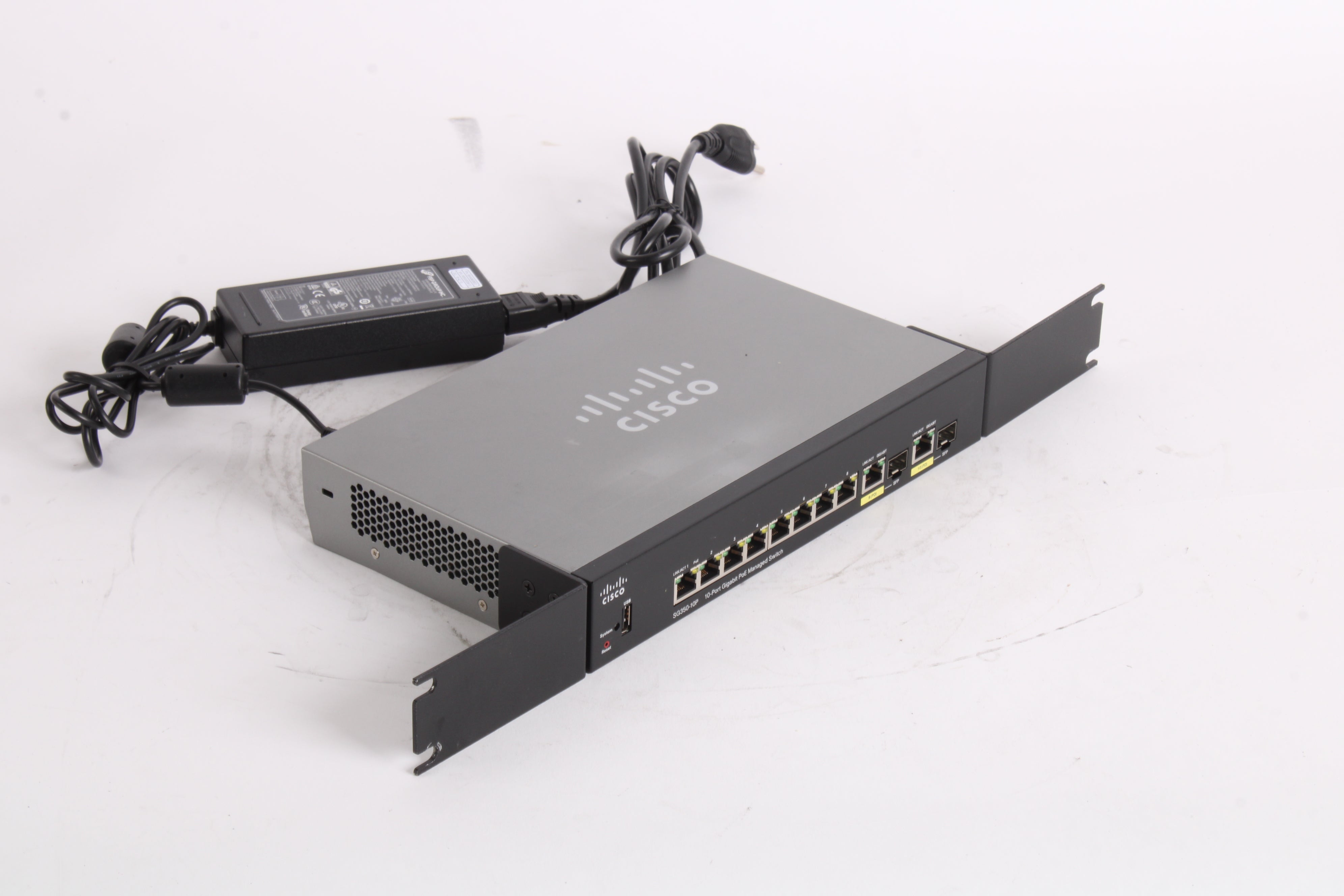 Cisco Systems SG350-10P / 10-Port Gigabit PoE Managed Switch W