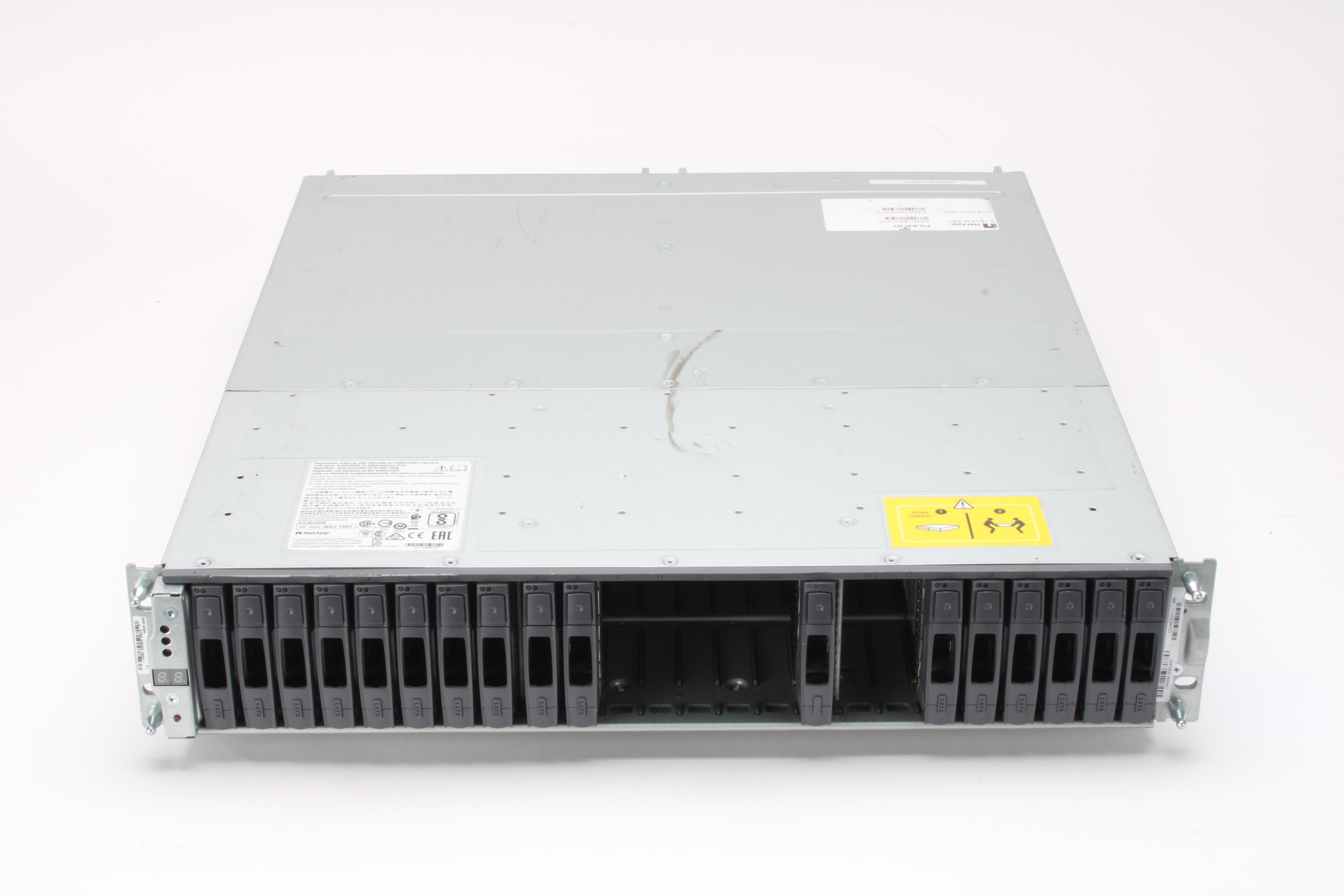 NetApp FAS2750 24-Bay SAS Hybrid Storage Array with 16x 1.8TB SAS 10K ...