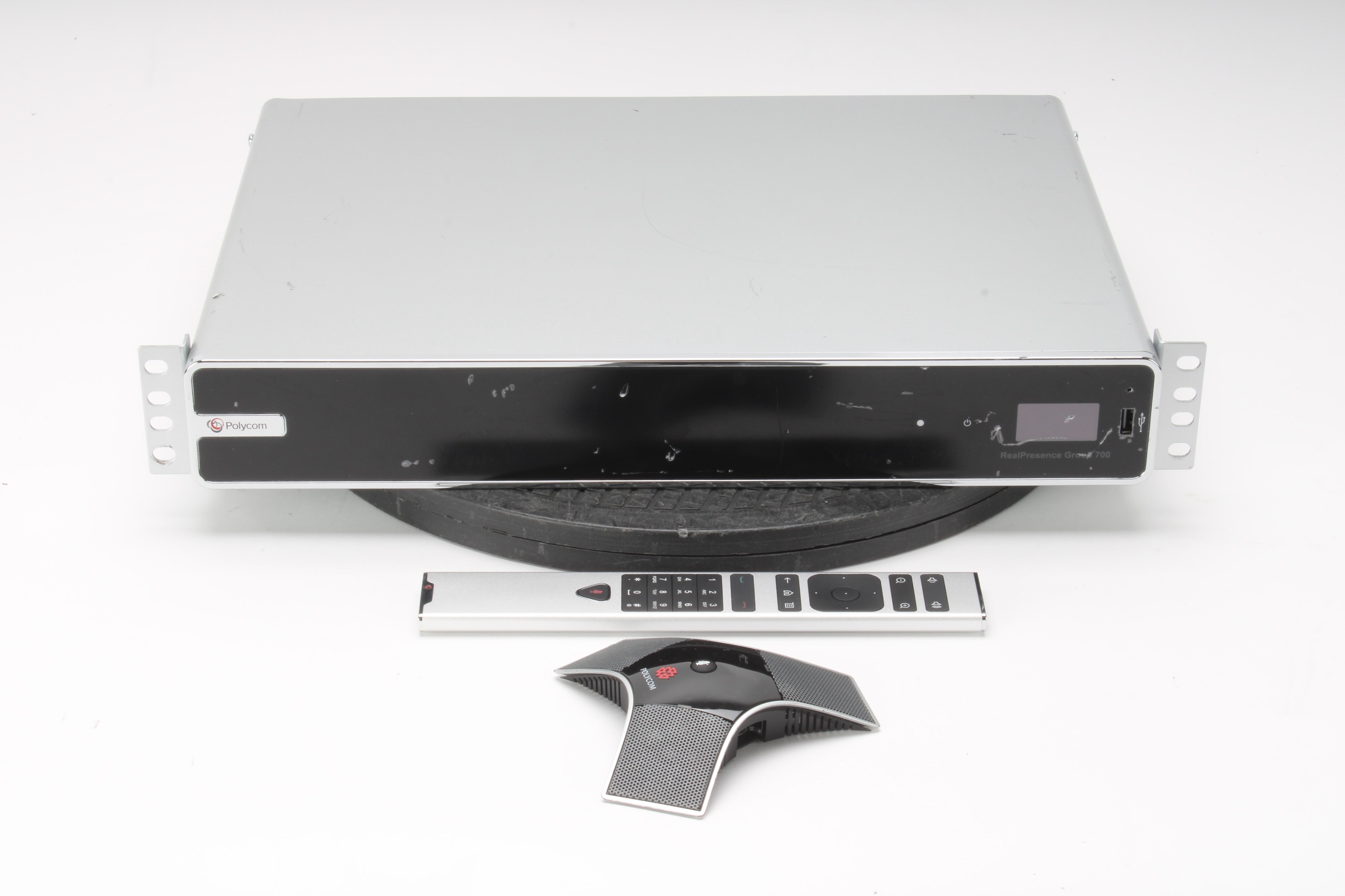 Polycom RealPresence Group 700 Video Conference System W/ Remote and A ...