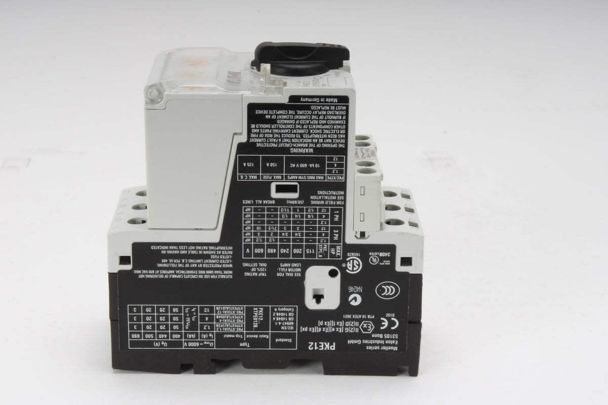 Moeller Eaton PKE12XTPE012B Motor Protection Circuit Breaker – NTC Tech