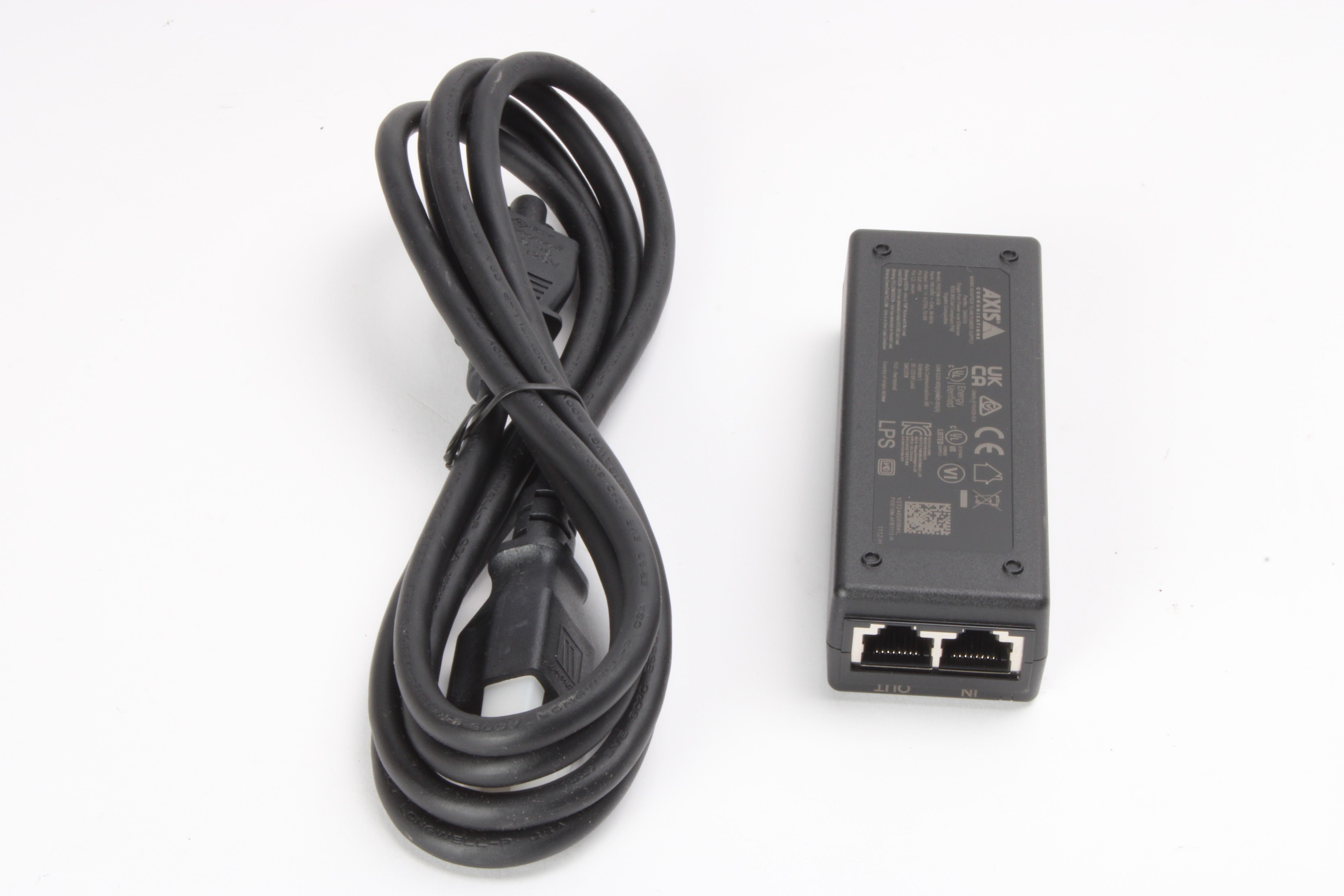 Axis POE15M-AFB Single Port Injector With Power Cable – NTC Tech