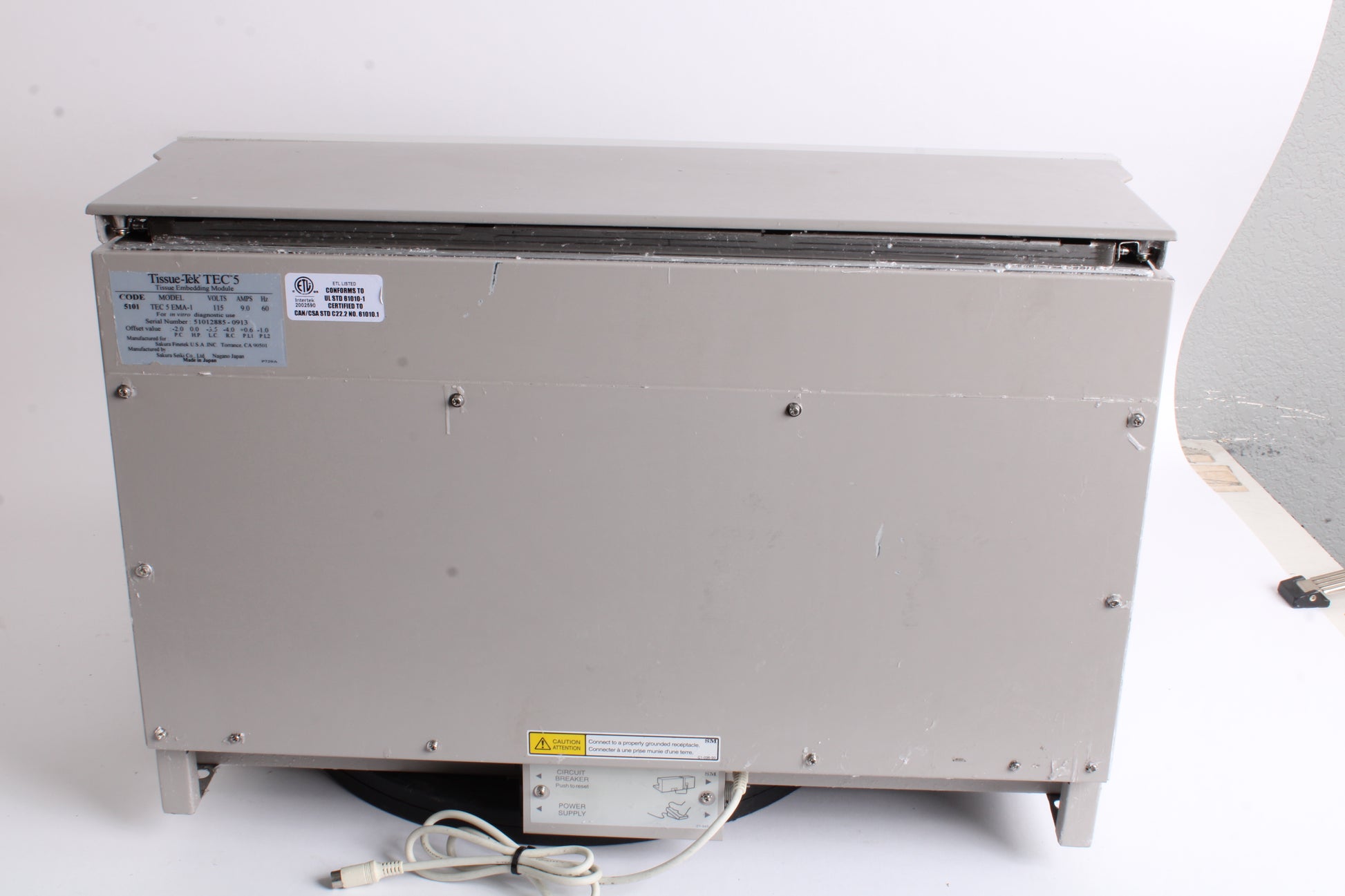 Sakura Tissue-Tek TEC 5 EMA-1 / TEC 5 CMA-1 Embedding System w/ Cryo M ...