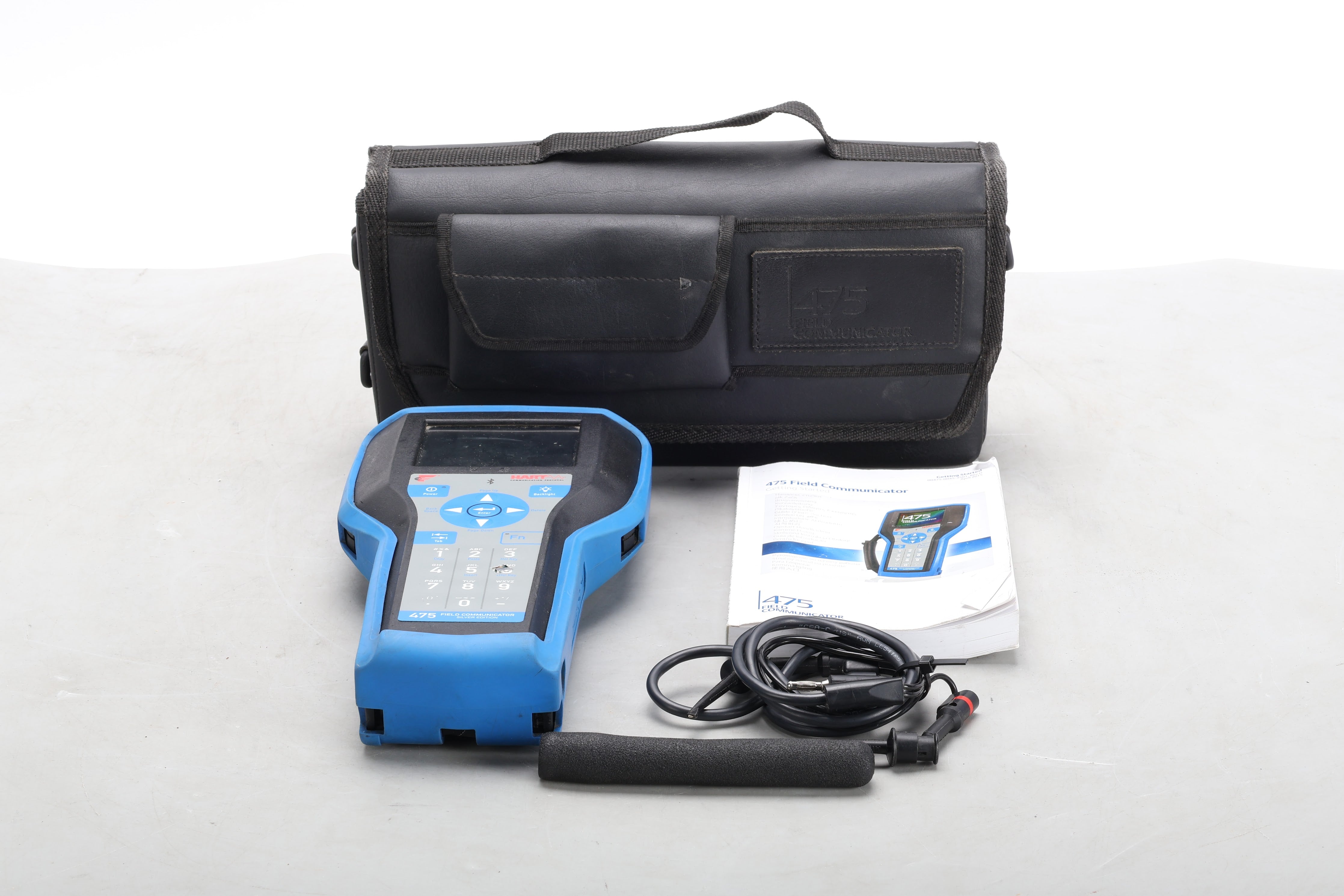 Emerson 475 Field Communicator With Transmitter Cables, Case, and Manu ...