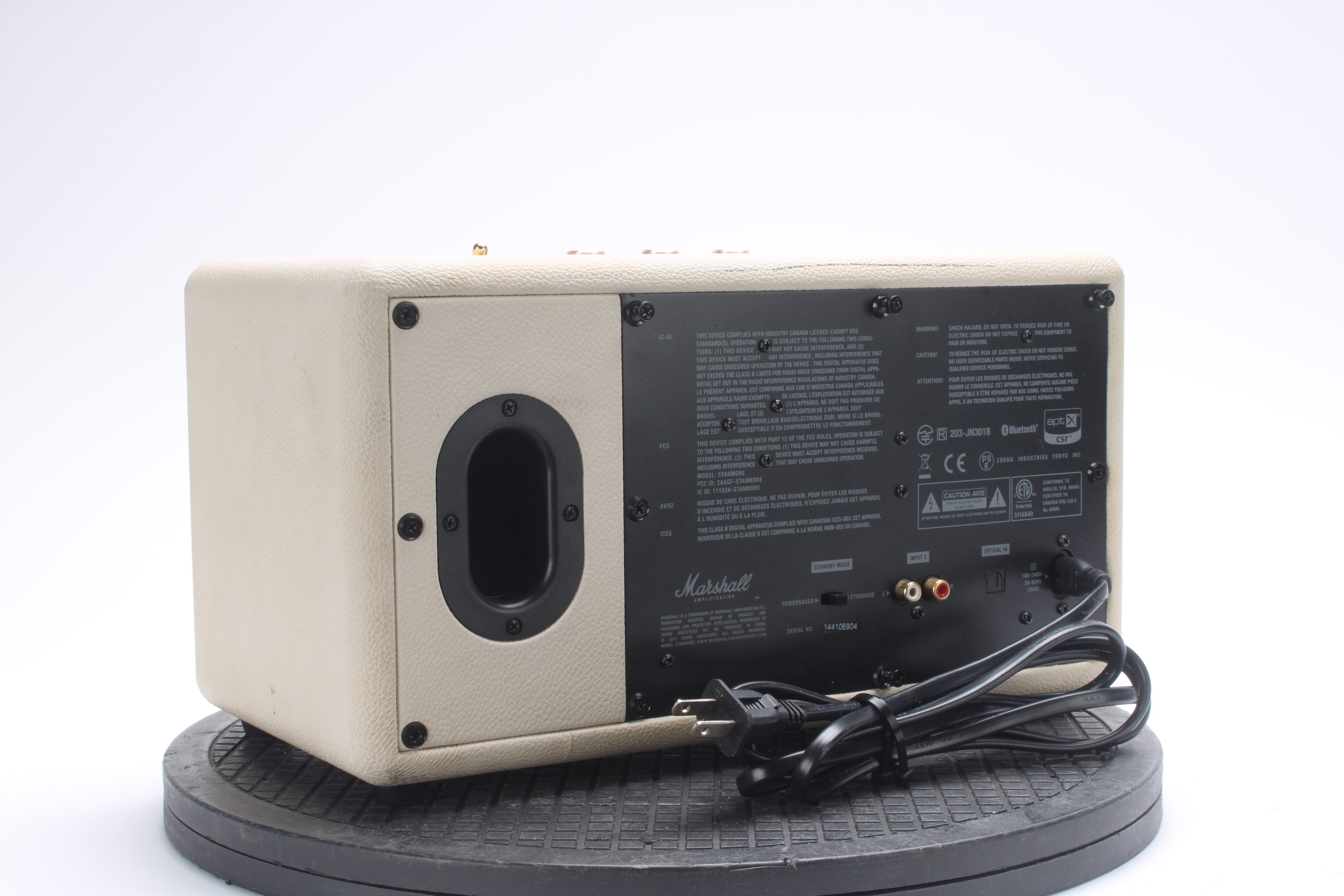 Marshall Stanmore Wireless Bluetooth Speaker - AS IS For Parts