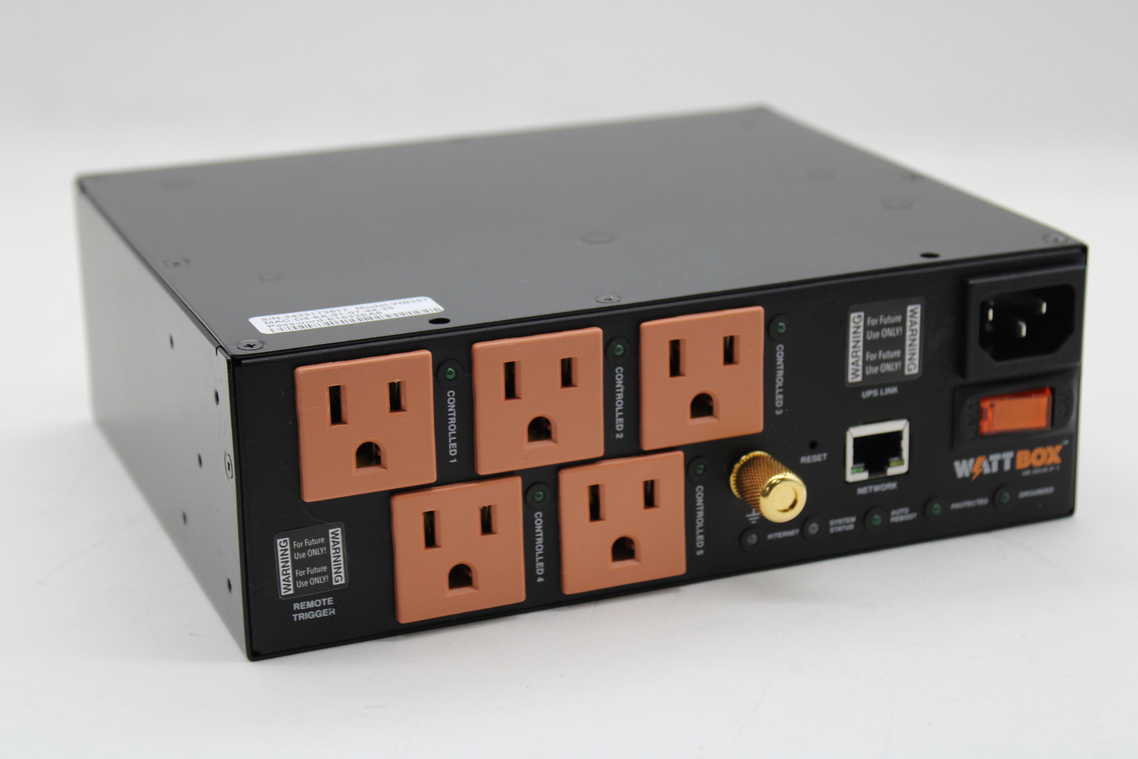 Wattsbox WattBox WB-300VB-IP-5 300 Series 5-Outlet IP Power Conditioner – NTC Tech