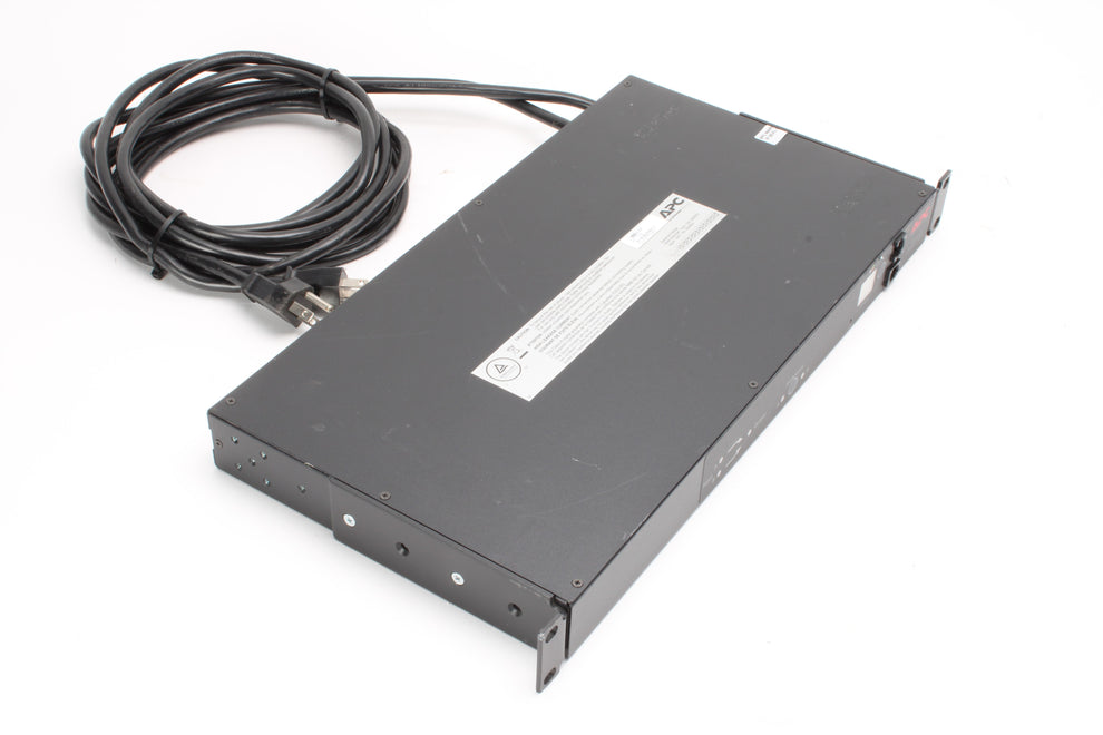 APC AP7750A 10 Outlet Automatic Transfer Switch Rack Mount – NTC Tech