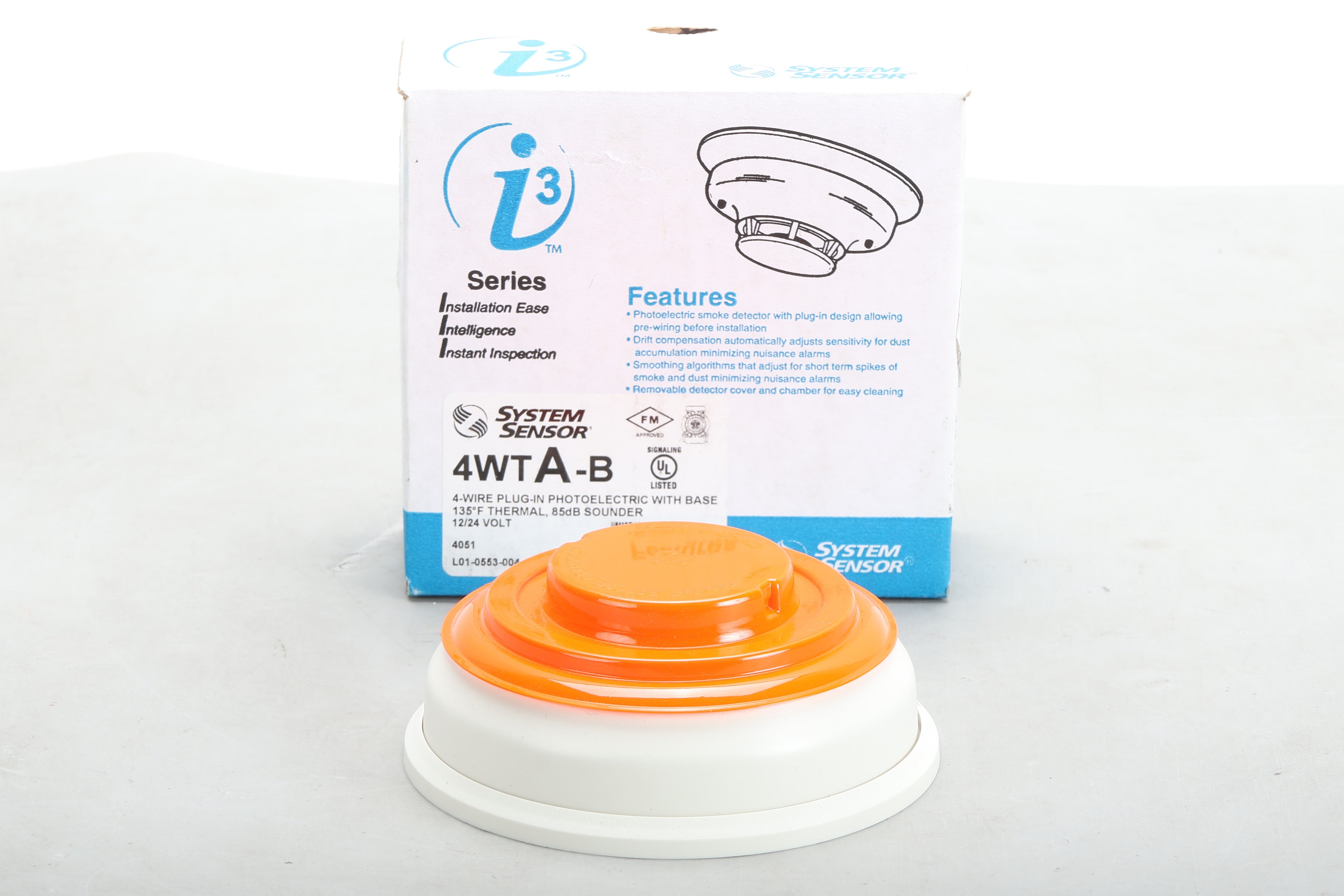 System Sensor 4WTA-B Photoelectric i3 Smoke Detector – NTC Tech