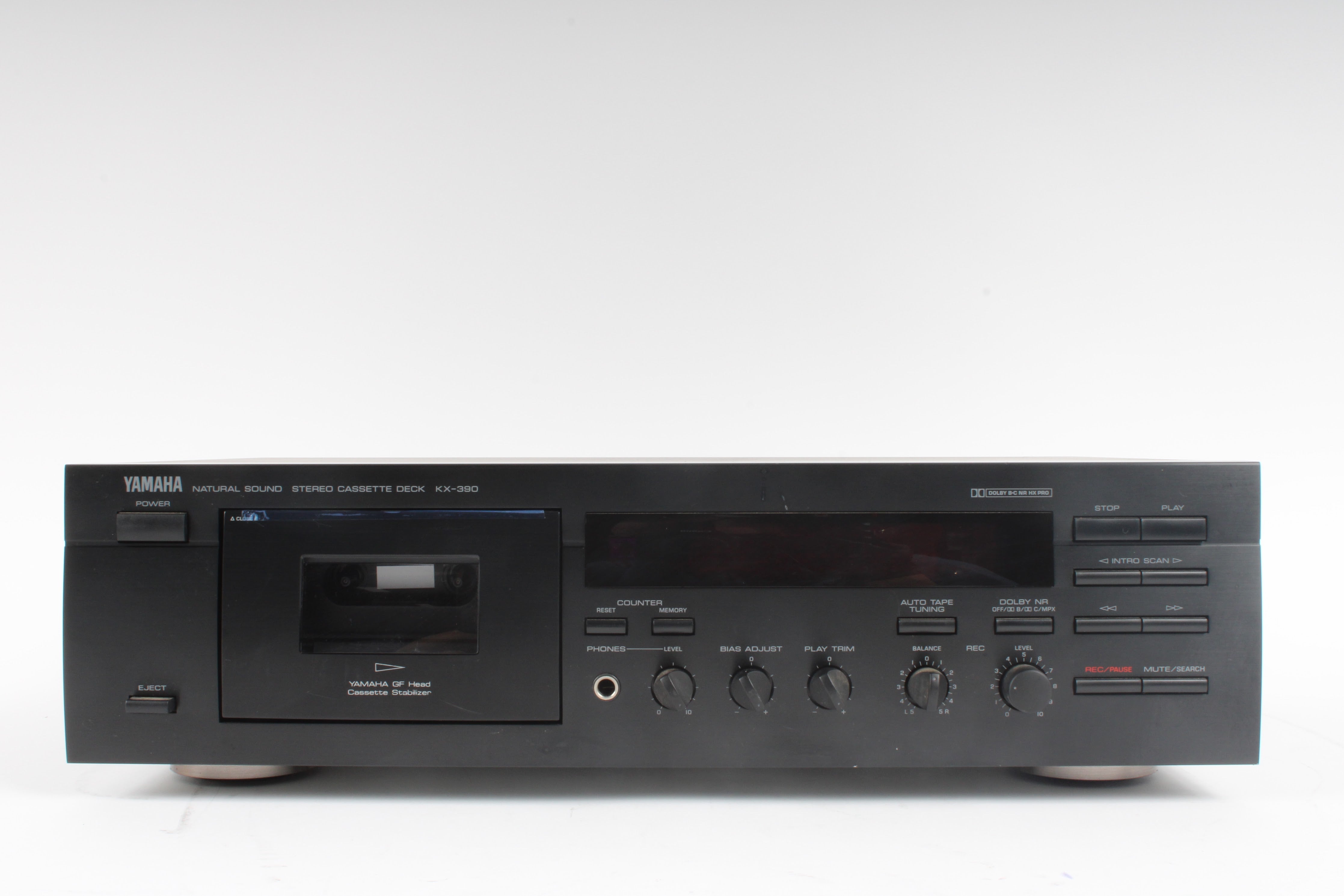 YAMAHA natural sound cassette deck デッキ Yamaha KX-390 Natural Sound Stereo Cassette Deck – NTC Tech