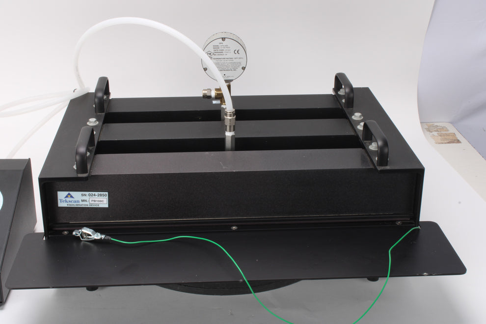 Tekscan PB100C Equilibration Device W/ CB-100 Control Box & Dwyer DPG ...