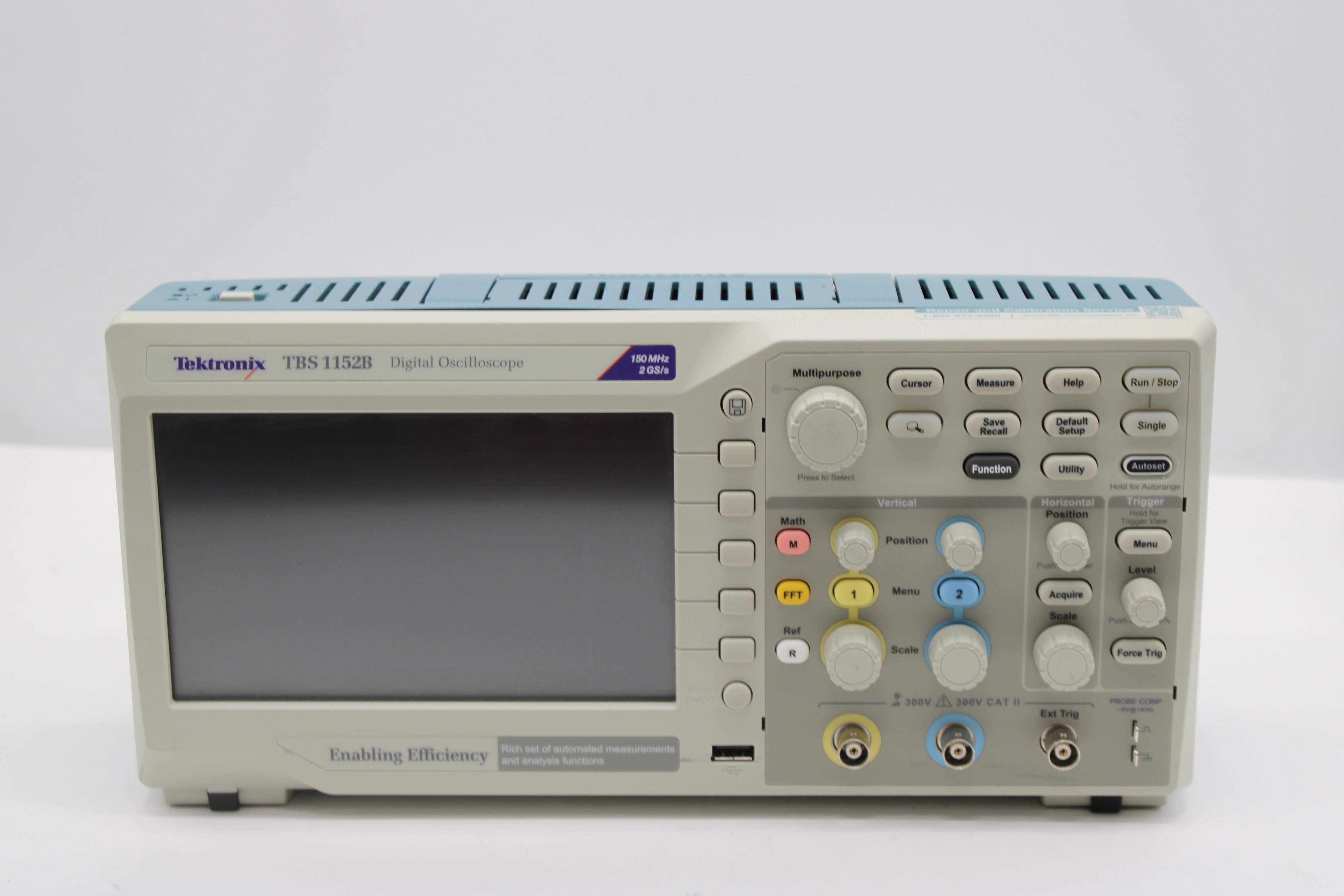 Tektronix TBS 1152B 2-Channel Digital Storage Oscilloscope 150MHz
