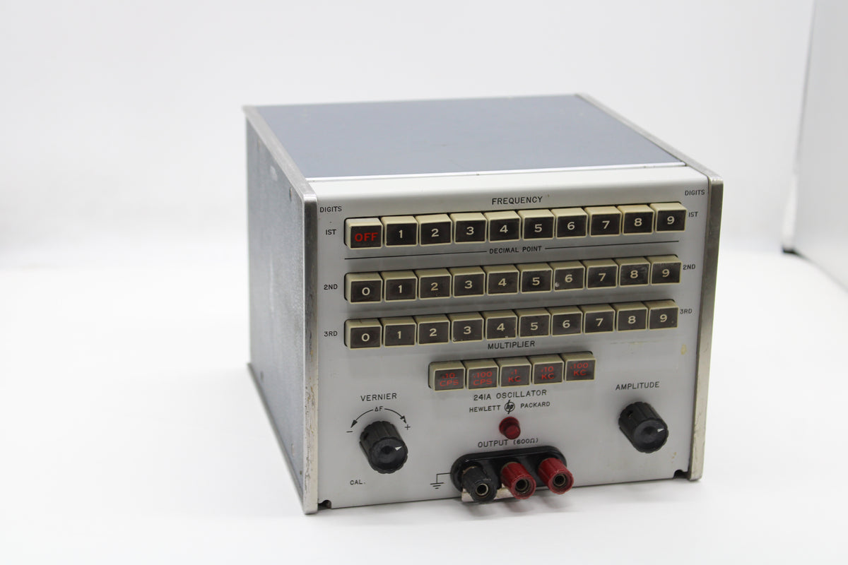 Hewlett Packard / Agilent / Keysight 241A Pushbutton Oscillator - AS I ...