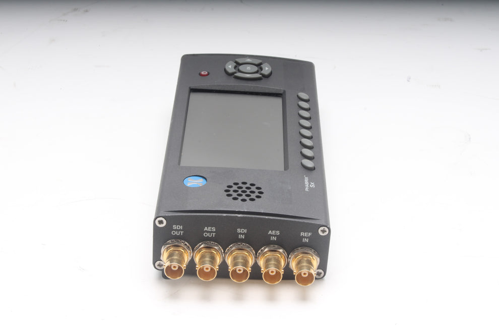 Test Monitor Sdi Phabrix SX Handheld HD-SDI & SD-SDI Analyzer / Monitor / Generator - A ...