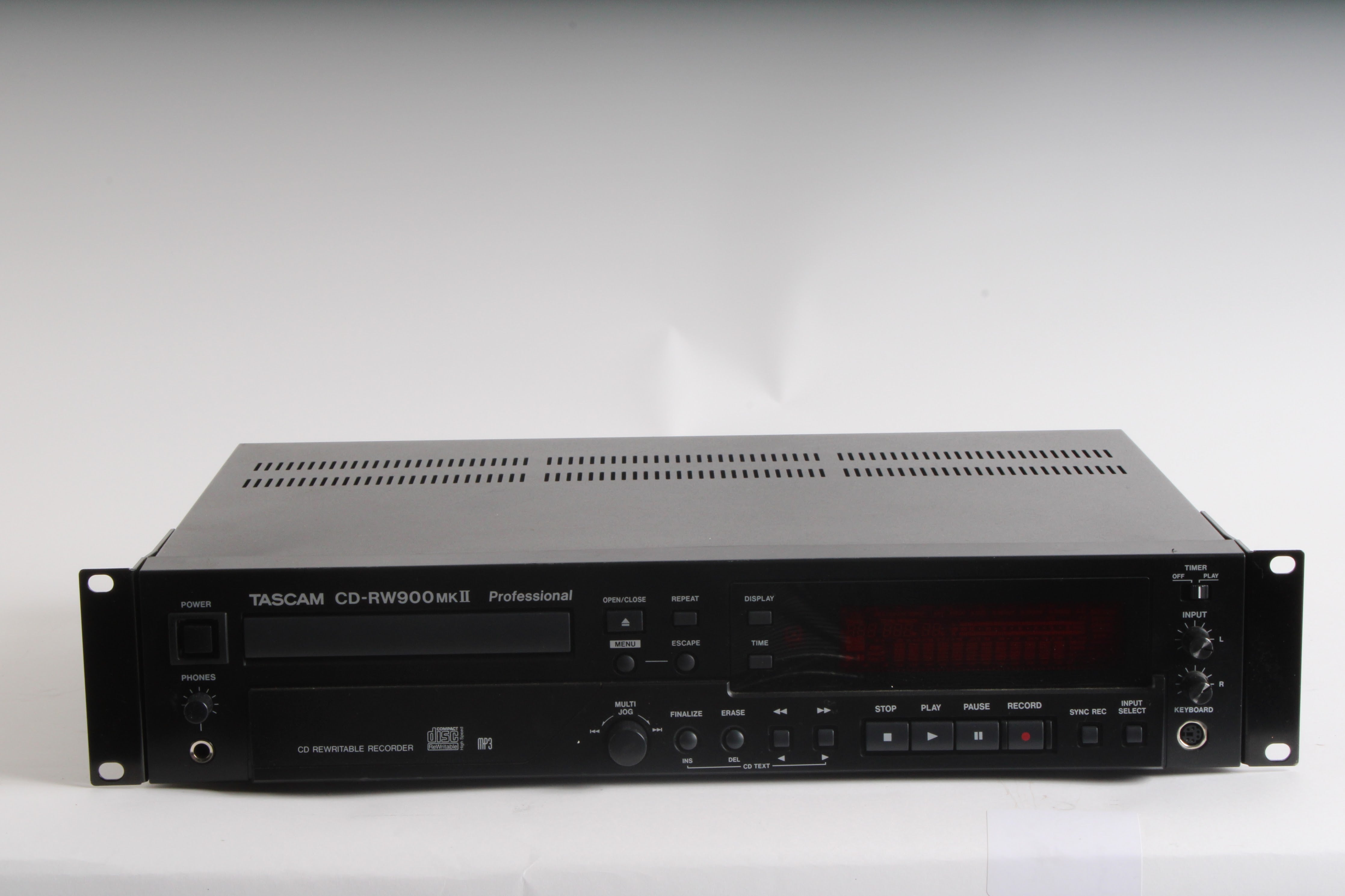 Tascam CD-RW900MKII Professional CD Rewritable Recorder Player