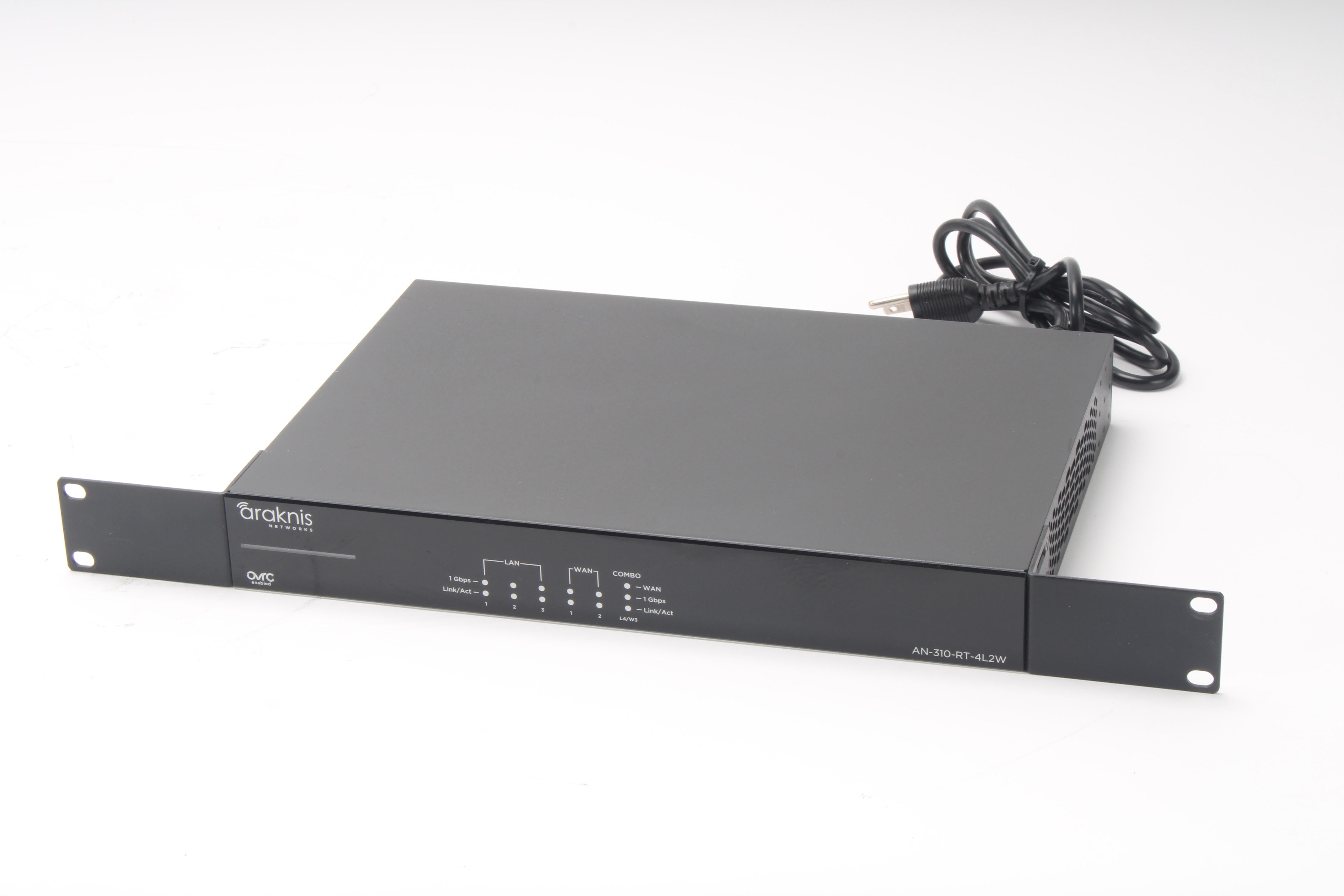 Araknis 310 Dual-Wan Gigabit VPN Router AN-310-RT-4L2W W/ Rack Ears ...