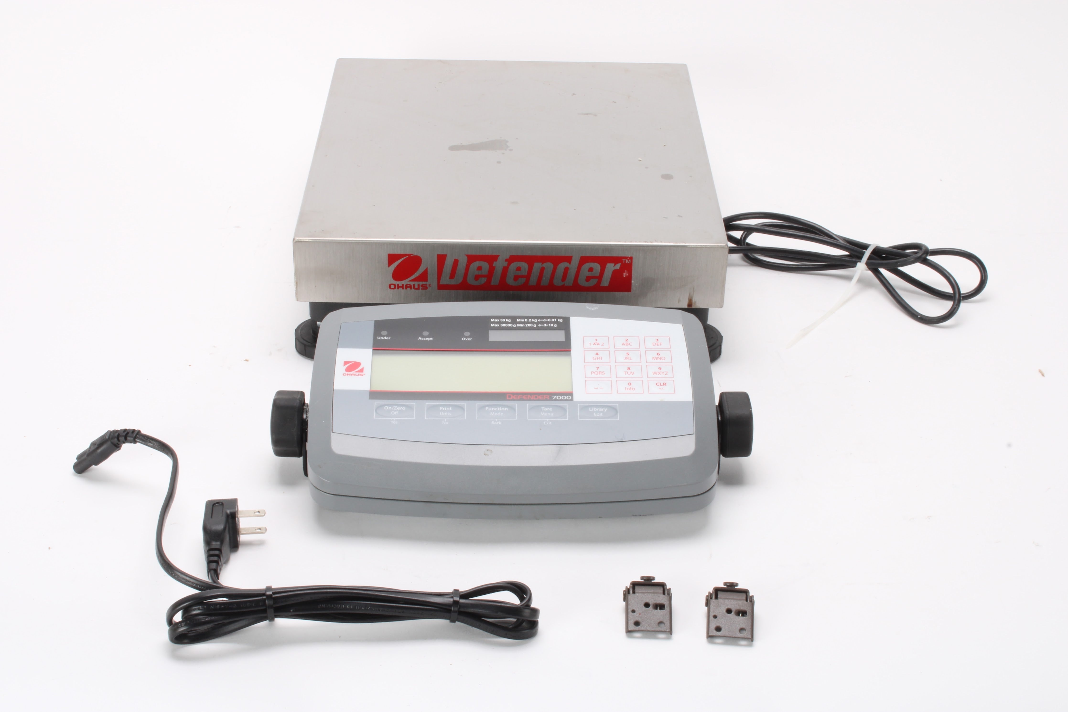 Ohaus Defender 7000 With D30HR Scale Base and Power Cord – NTC Tech