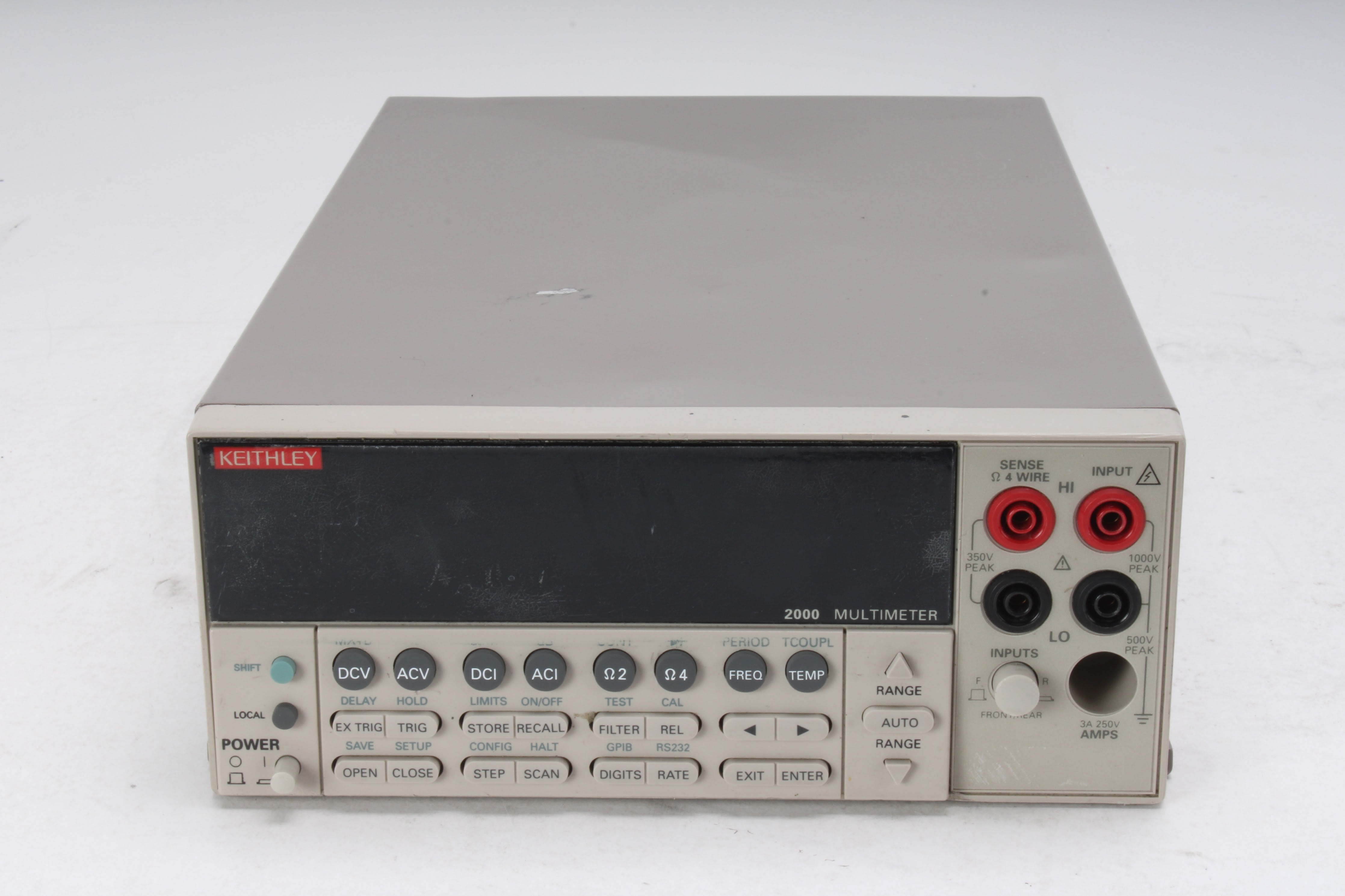 Keithley 2000 Bench Digital Multimeter, 6-1/2-Digit DMM - Fair Conditi ...