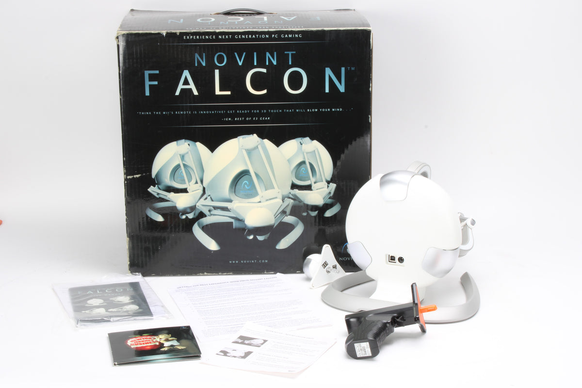 Novint NF1-S01-005 Falcon Haptic Device With Ball Grip and Pistol 