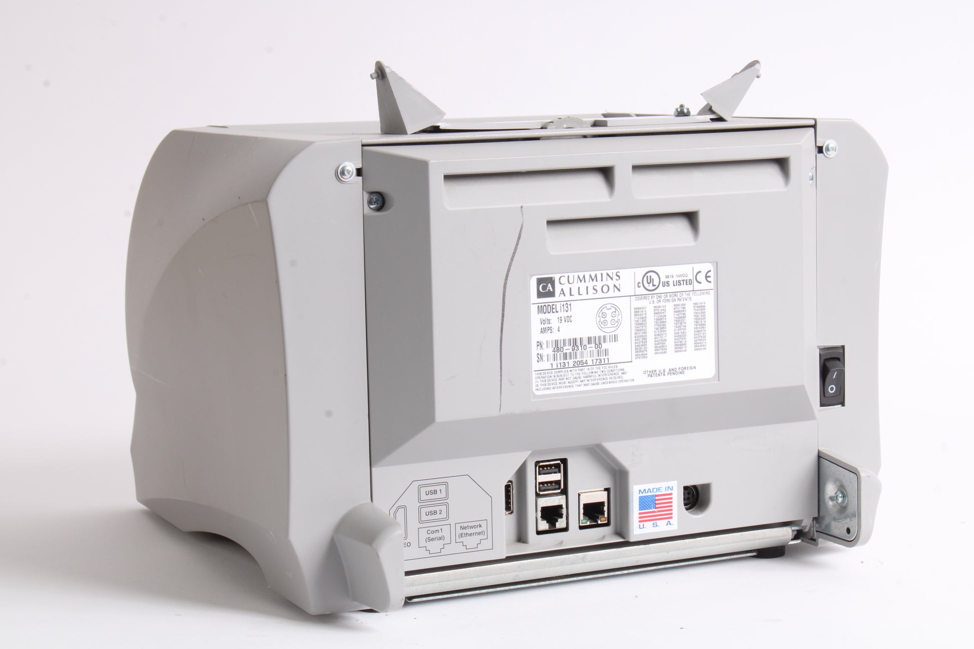 Cummins Allison i131 JetScan IFX i100 Currency Counter 480-9310-00 AS ...