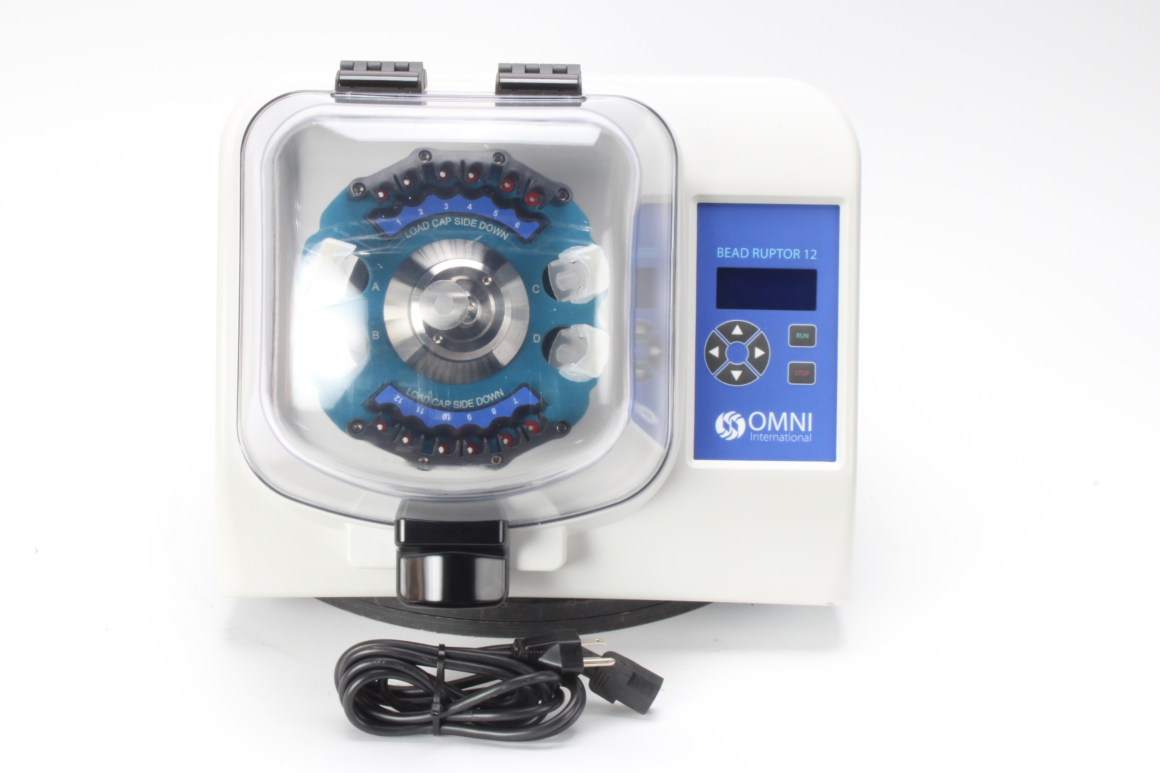 Bead Ruptor Tubebox Omni International 19-050A Bead Ruptor 12 Homogenizer With Power Cable ...
