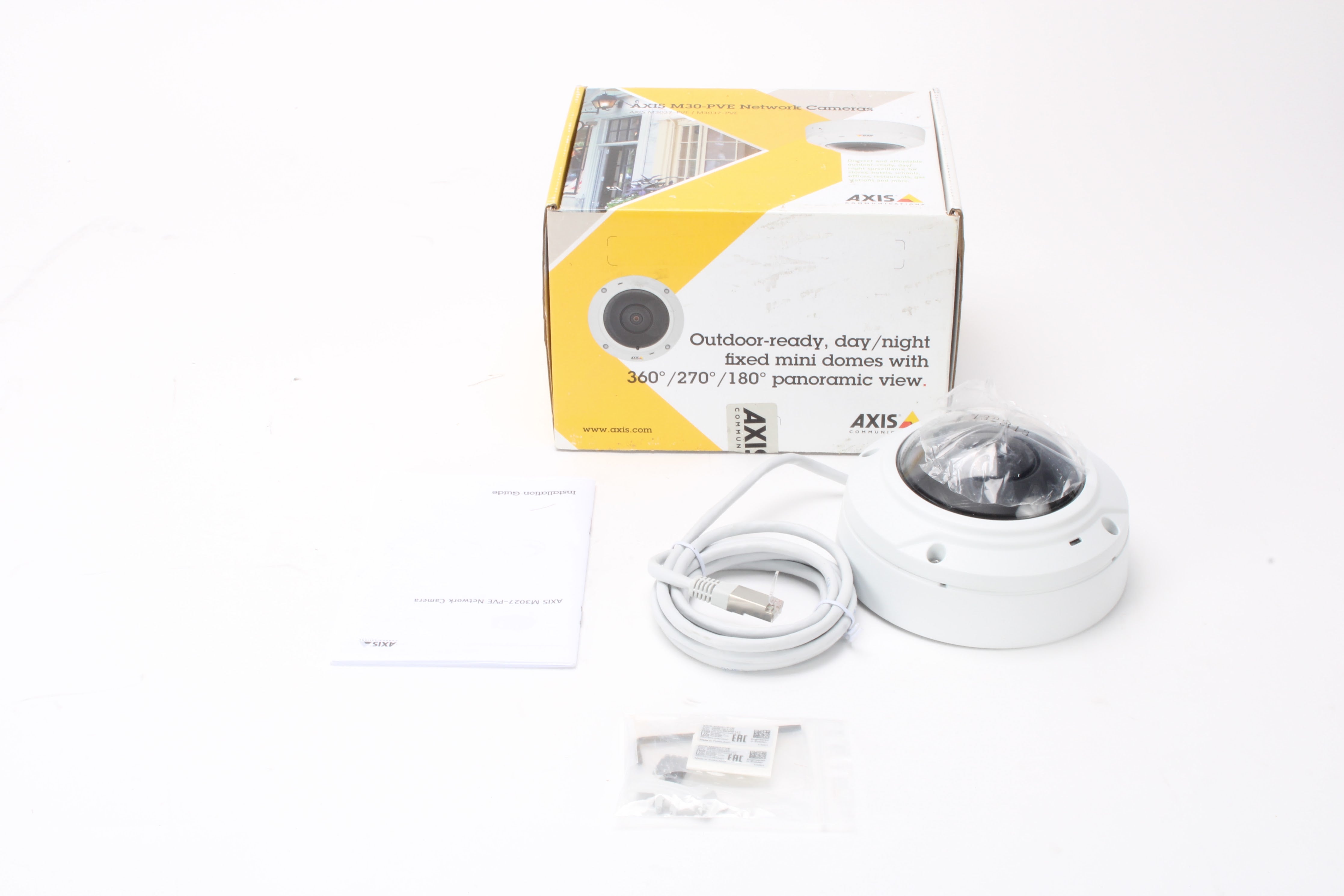 Axis Communications M3027-PVE Network Camera - New Open Box – NTC Tech