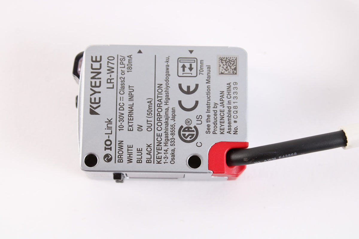 Sensor Keyence Lr Keyence LR-W70 Small/Dual Spot Type 2m Laser Sensor – NTC Tech